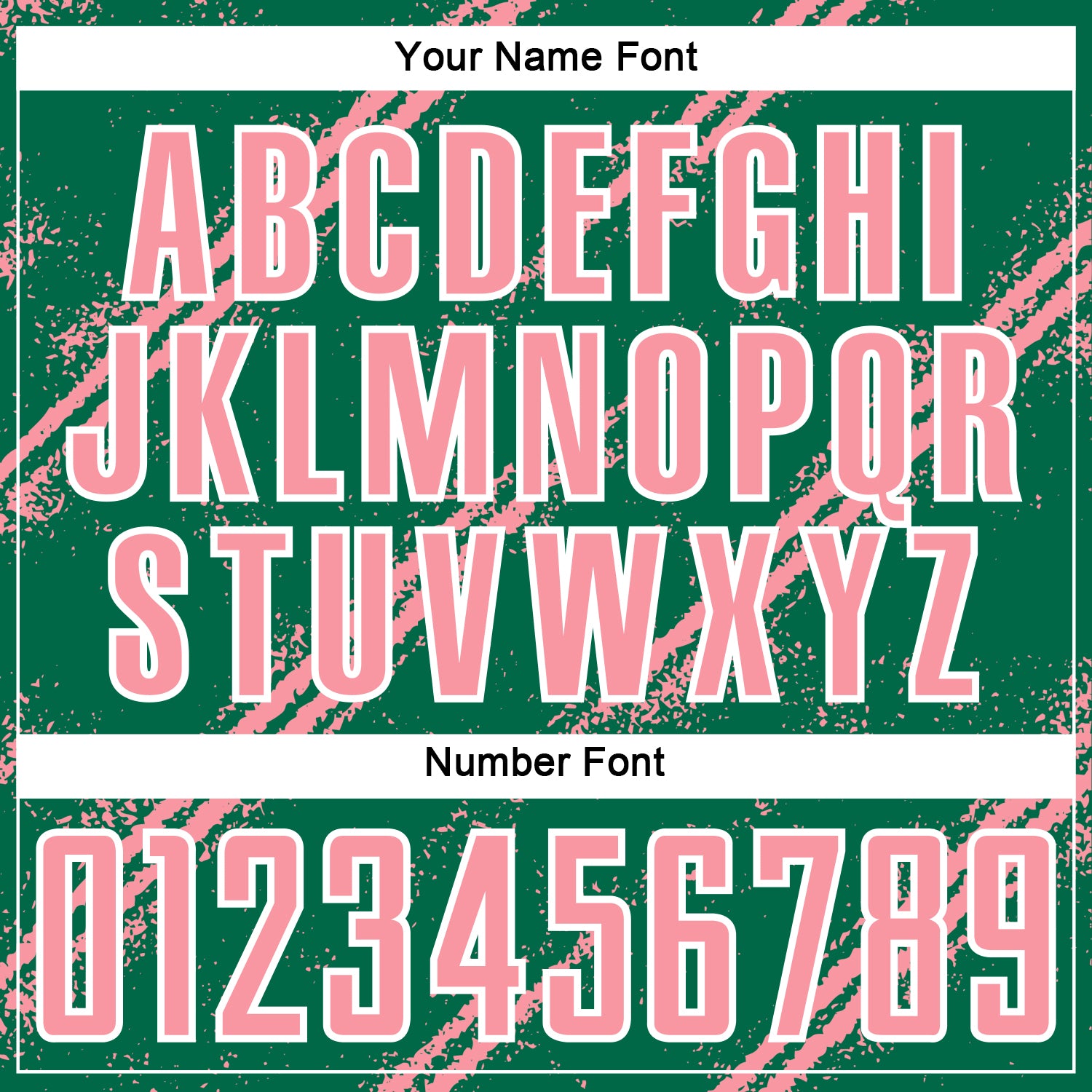 Custom Kelly Green Medium Pink-White Abstract Fragment Art Splash Sublimation Soccer Uniform Jersey