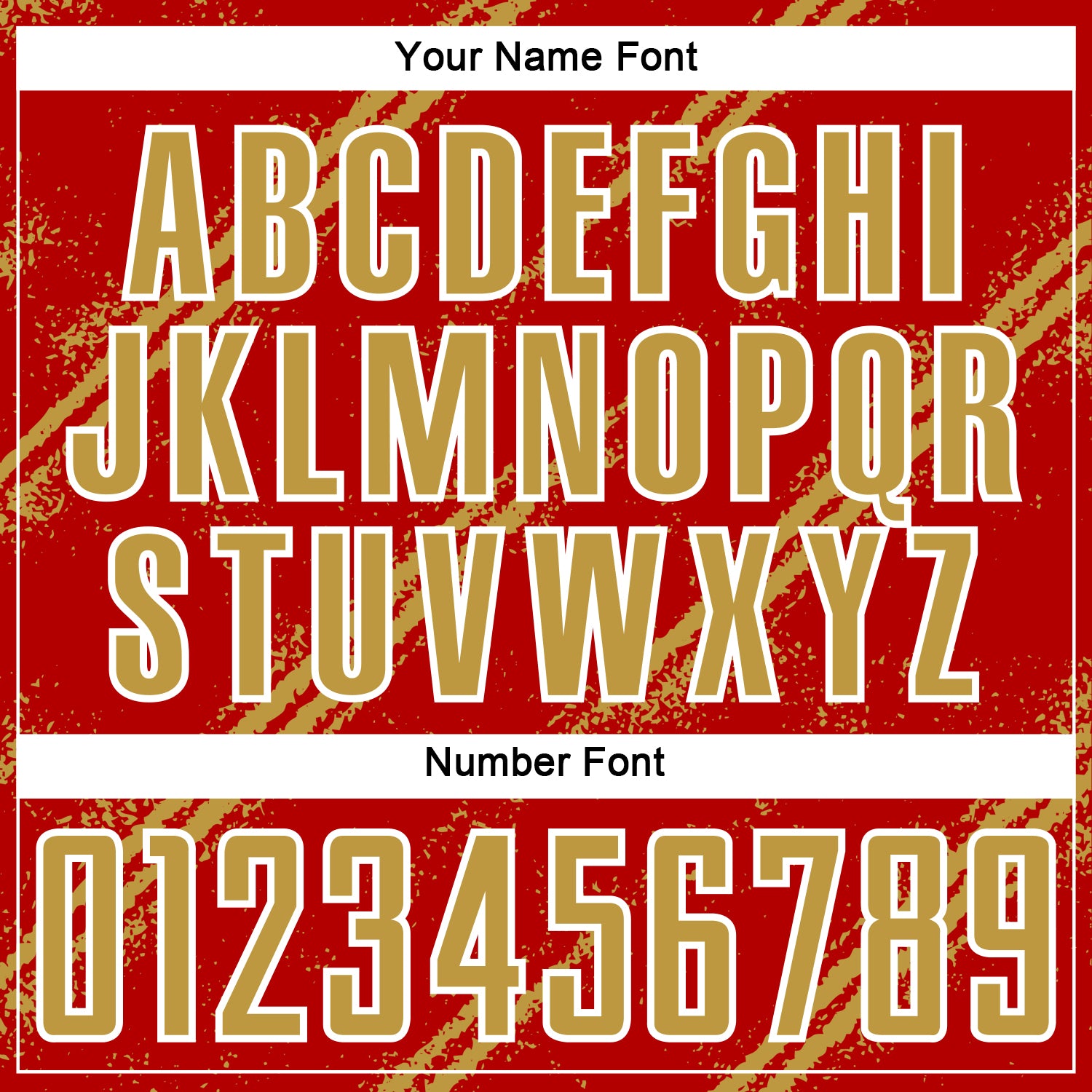 Custom Red Old Gold-White Abstract Fragment Art Splash Sublimation Soccer Uniform Jersey