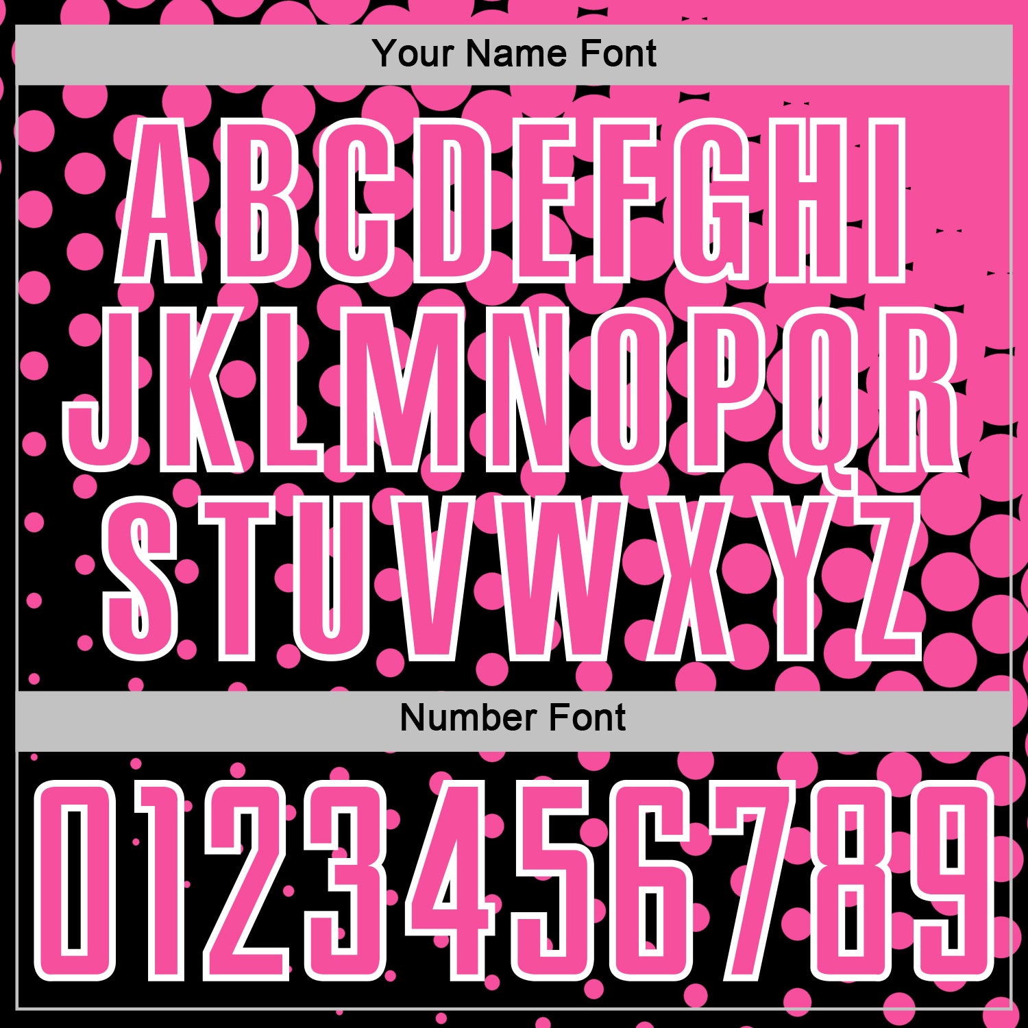 Custom Black Pink-White Modern Polka Dot Sublimation Soccer Uniform Jersey