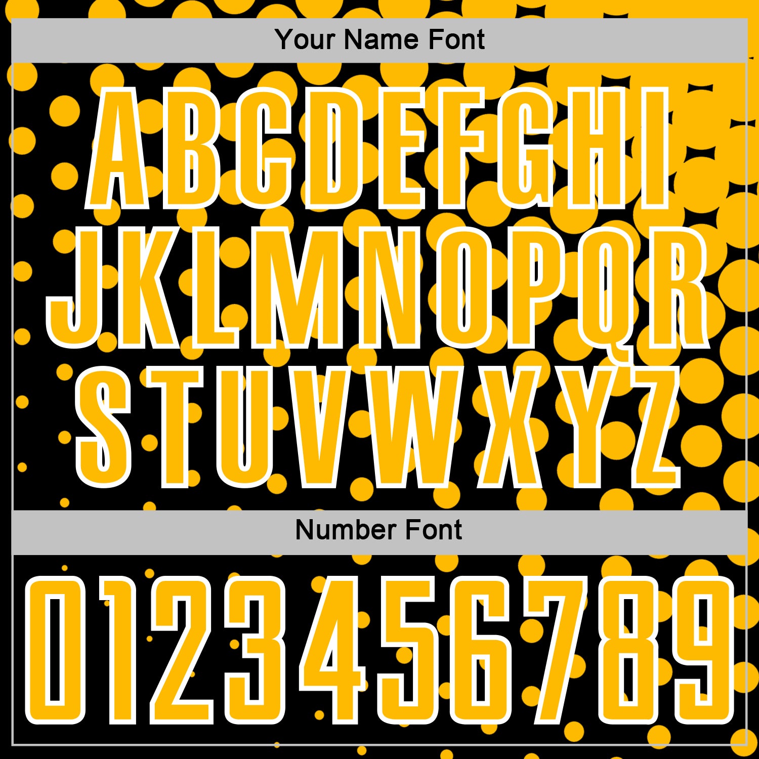 Custom Black Gold-White Modern Polka Dot Sublimation Soccer Uniform Jersey