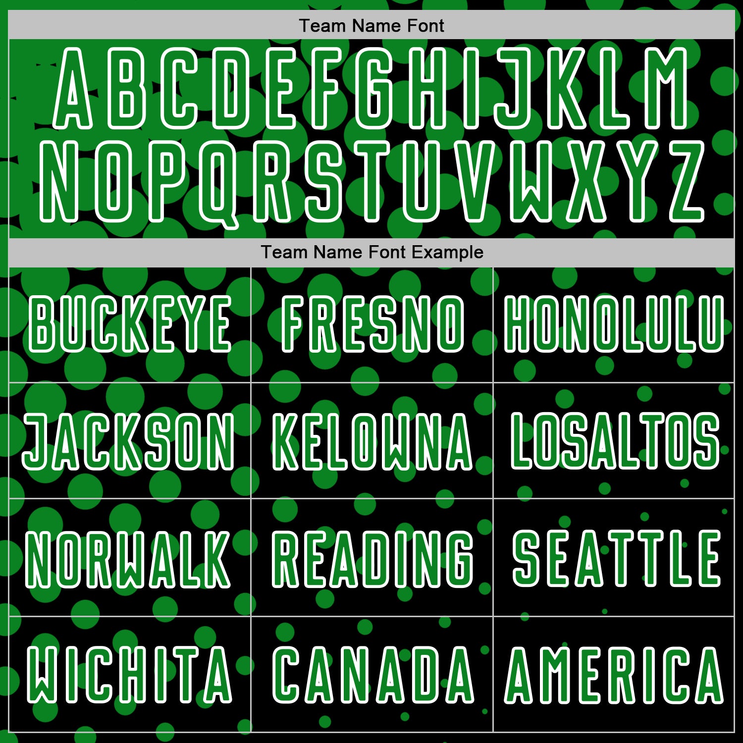 Custom Black Grass Green-White Modern Polka Dot Sublimation Soccer Uniform Jersey