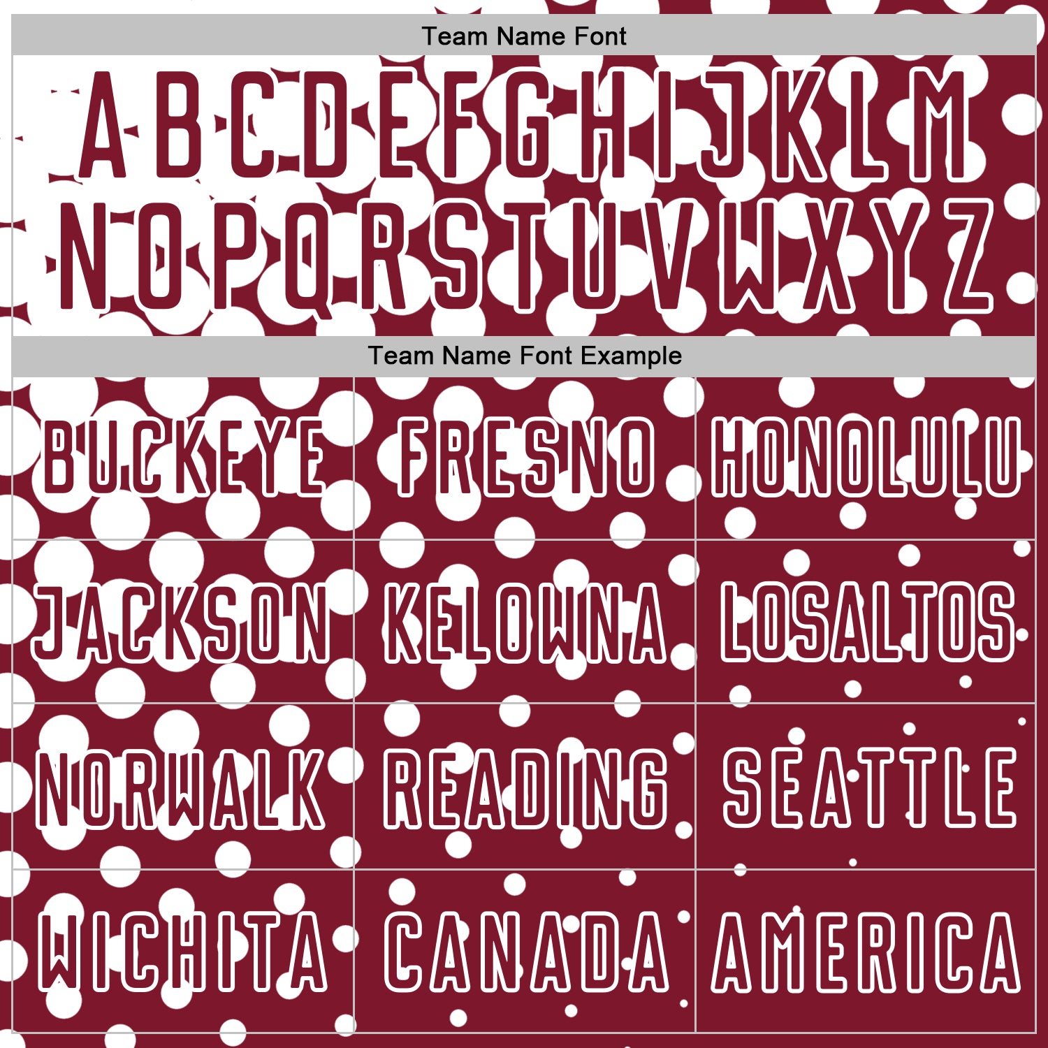 Custom Crimson White Modern Polka Dot Sublimation Soccer Uniform Jersey