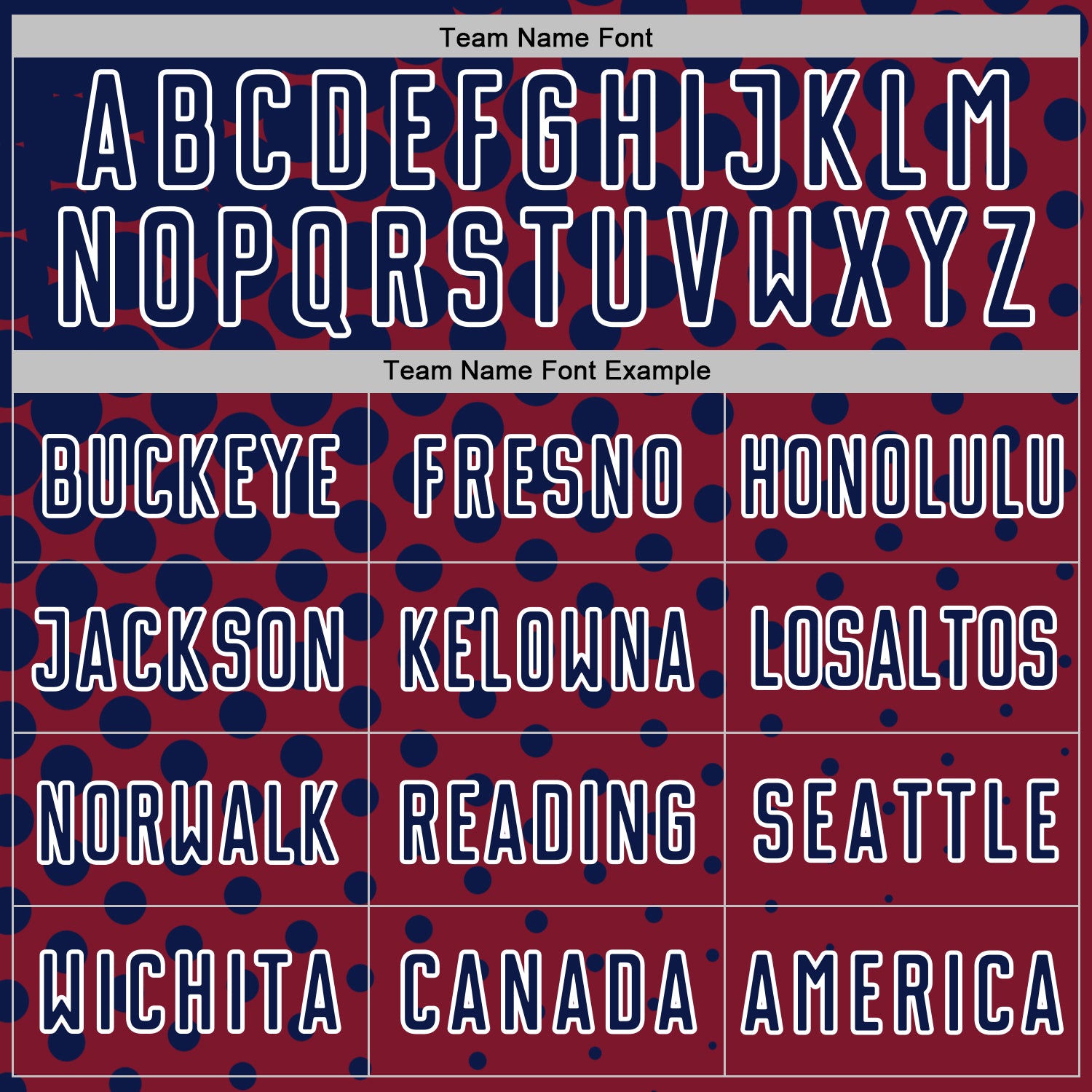 Custom Crimson Navy-White Modern Polka Dot Sublimation Soccer Uniform Jersey