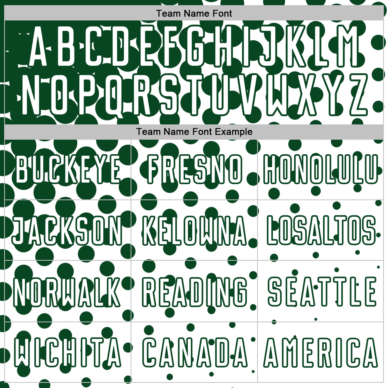 Custom White Green Modern Polka Dot Sublimation Soccer Uniform Jersey