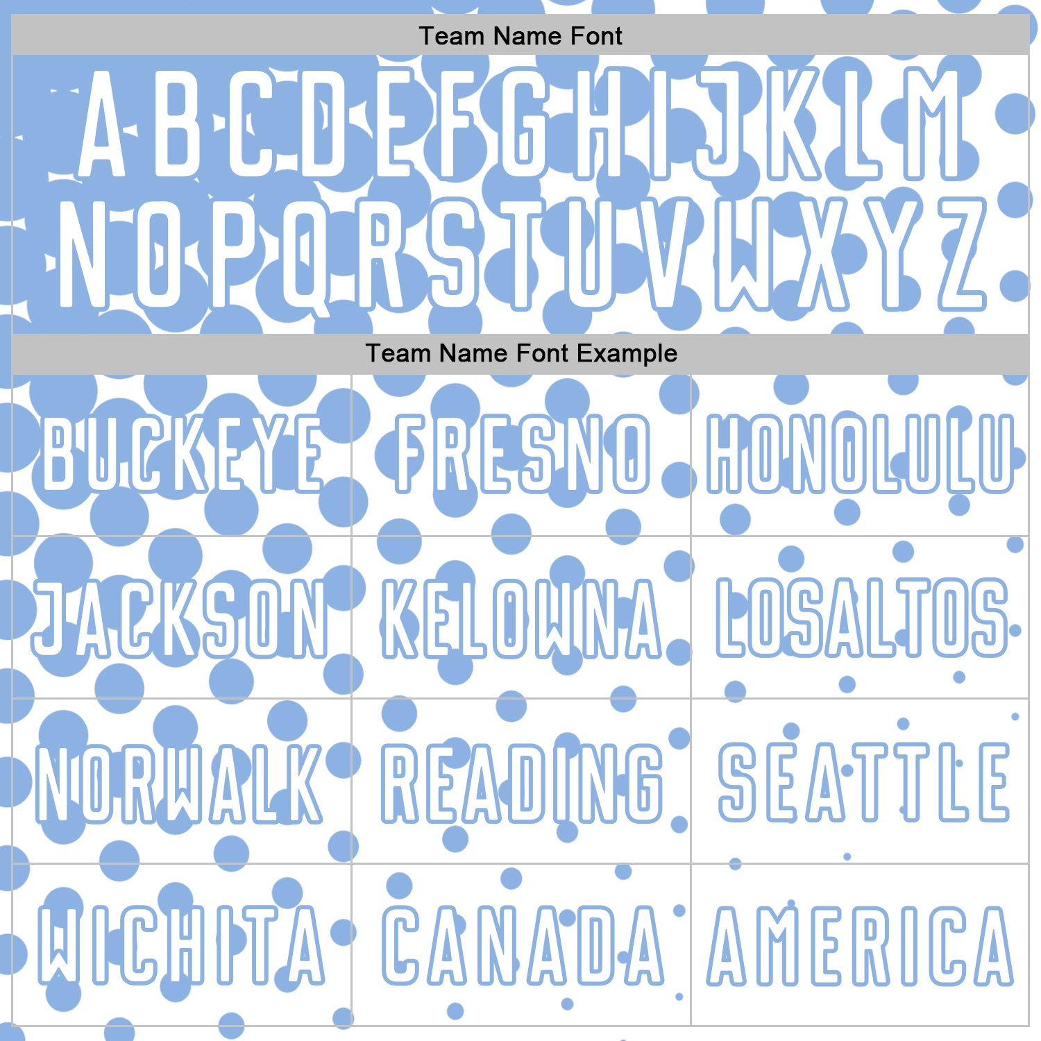 Custom White Light Blue Modern Polka Dot Sublimation Soccer Uniform Jersey