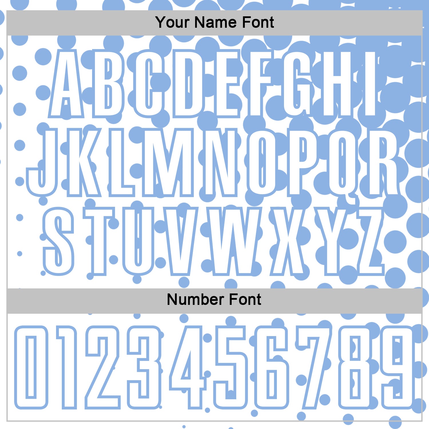 Custom White Light Blue Modern Polka Dot Sublimation Soccer Uniform Jersey