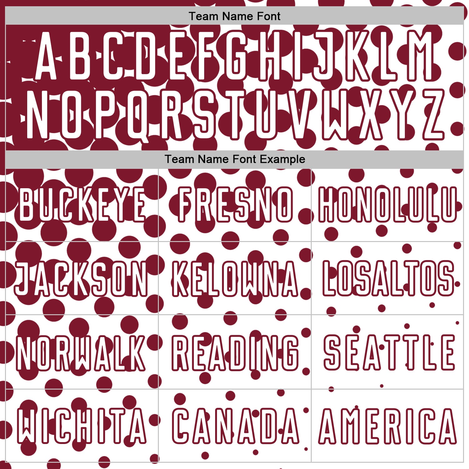 Custom White Crimson Modern Polka Dot Sublimation Soccer Uniform Jersey