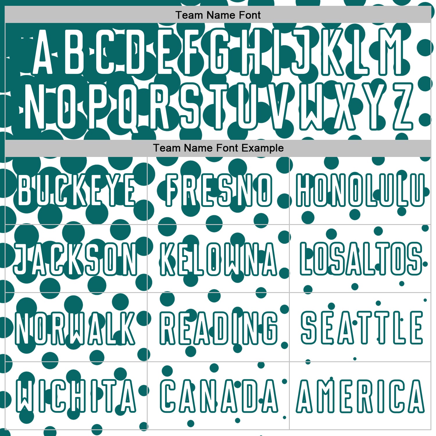 Custom White Teal Modern Polka Dot Sublimation Soccer Uniform Jersey