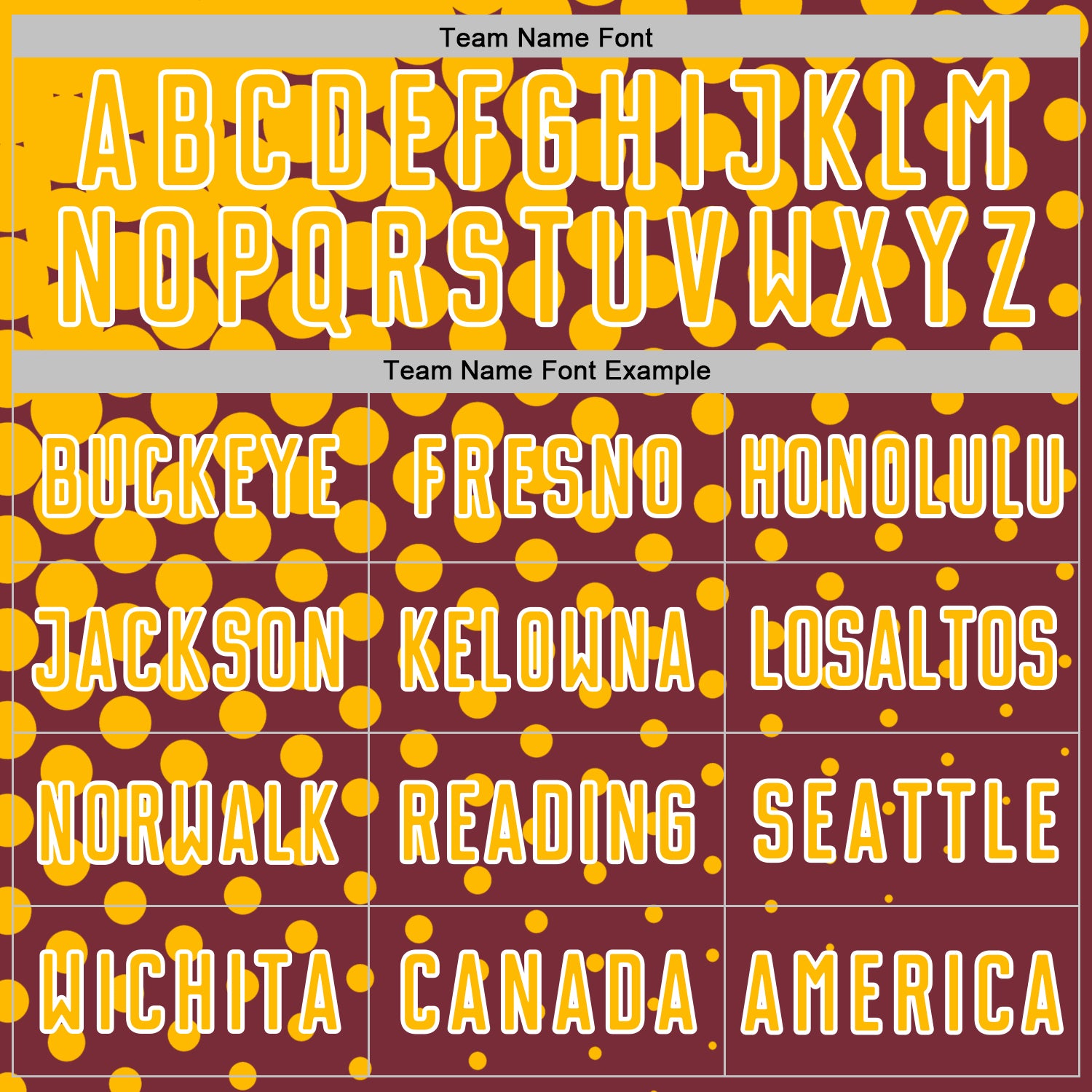 Custom Burgundy Gold-White Modern Polka Dot Sublimation Soccer Uniform Jersey