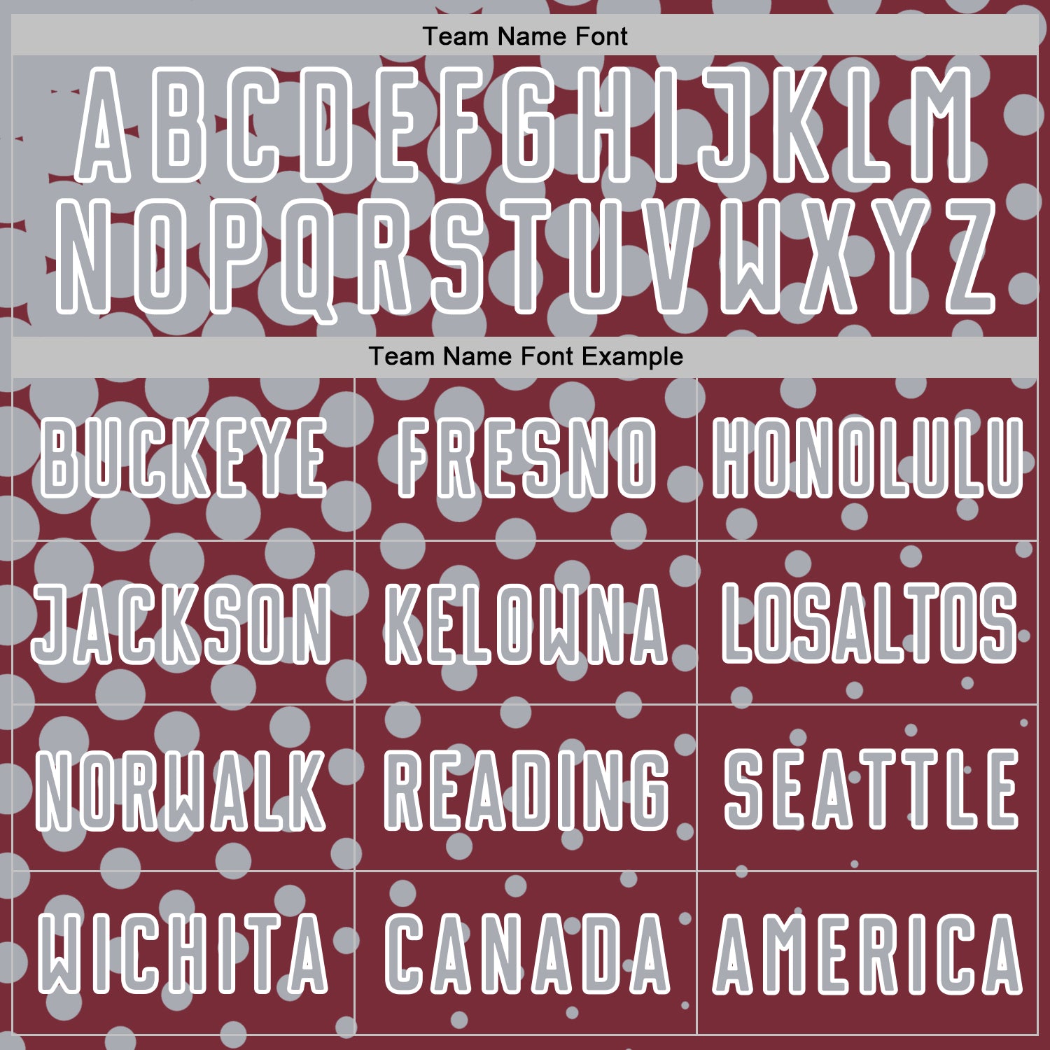 Custom Burgundy Gray-White Modern Polka Dot Sublimation Soccer Uniform Jersey