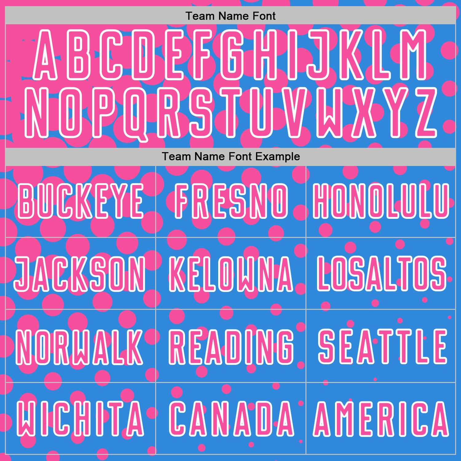 Custom Powder Blue Pink-White Modern Polka Dot Sublimation Soccer Uniform Jersey