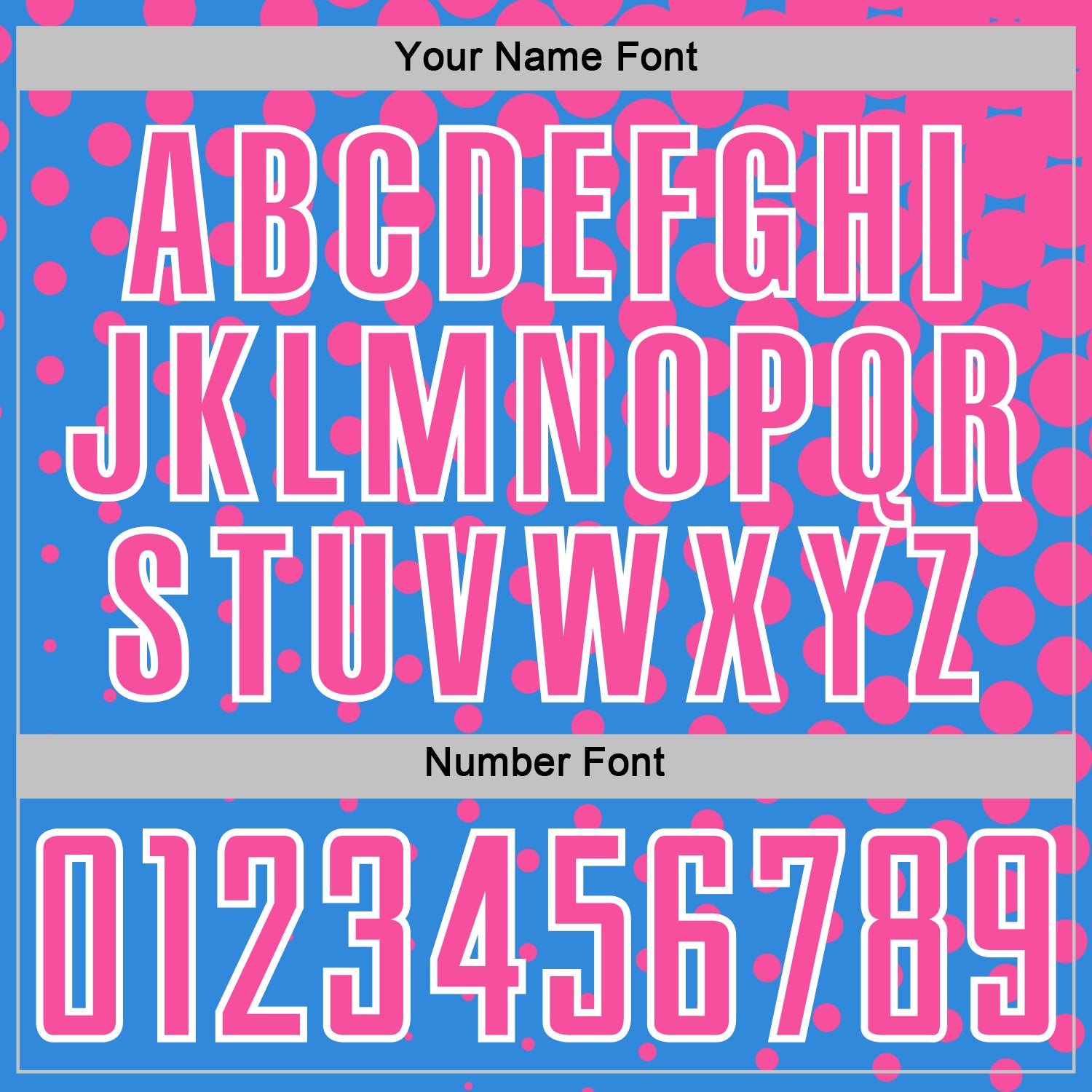 Custom Powder Blue Pink-White Modern Polka Dot Sublimation Soccer Uniform Jersey