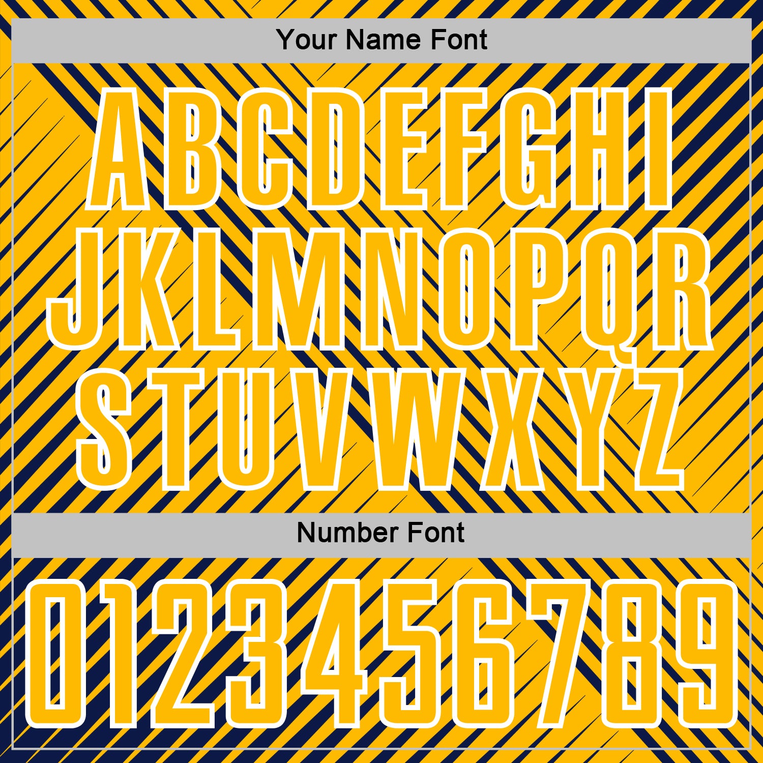 Custom Navy Gold-White Line Sublimation Soccer Uniform Jersey