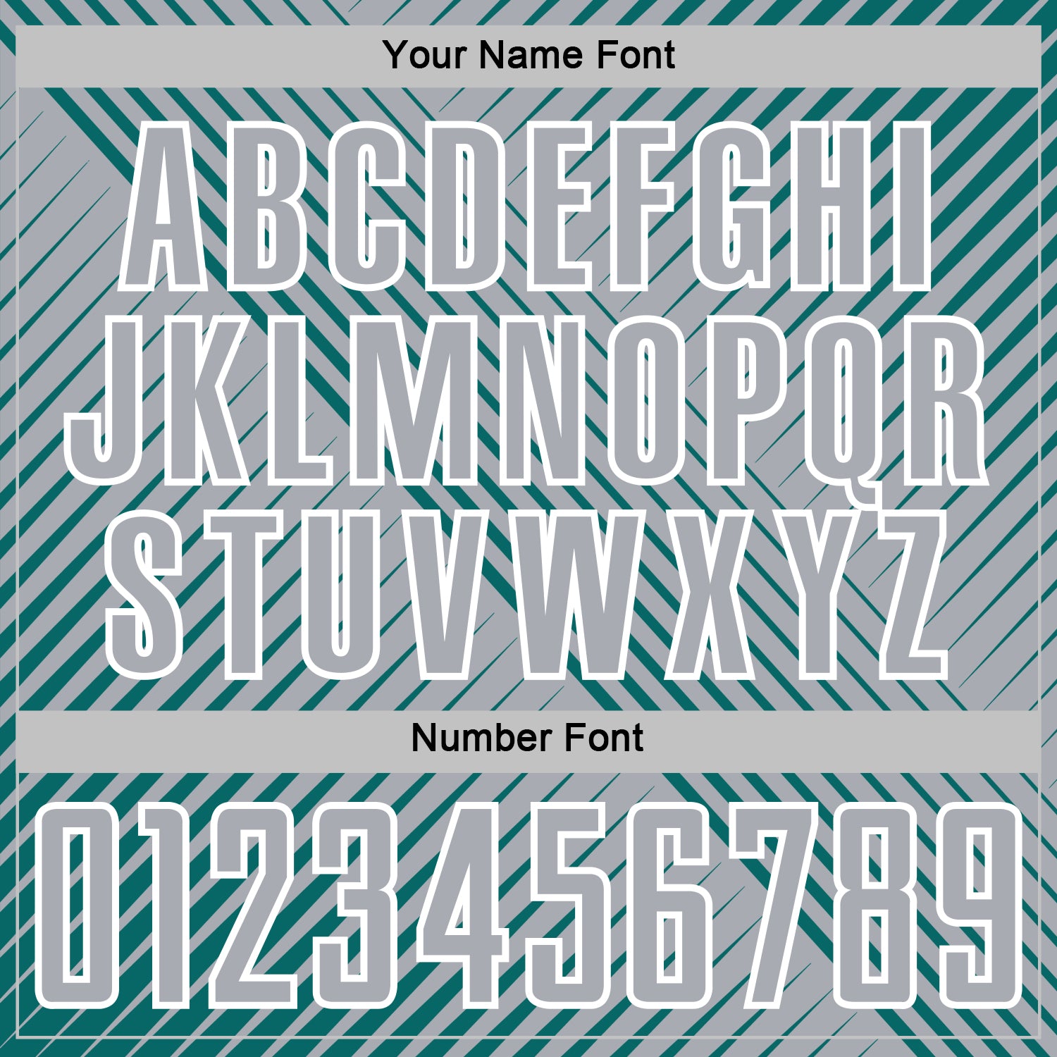 Custom Teal Gray-White Line Sublimation Soccer Uniform Jersey