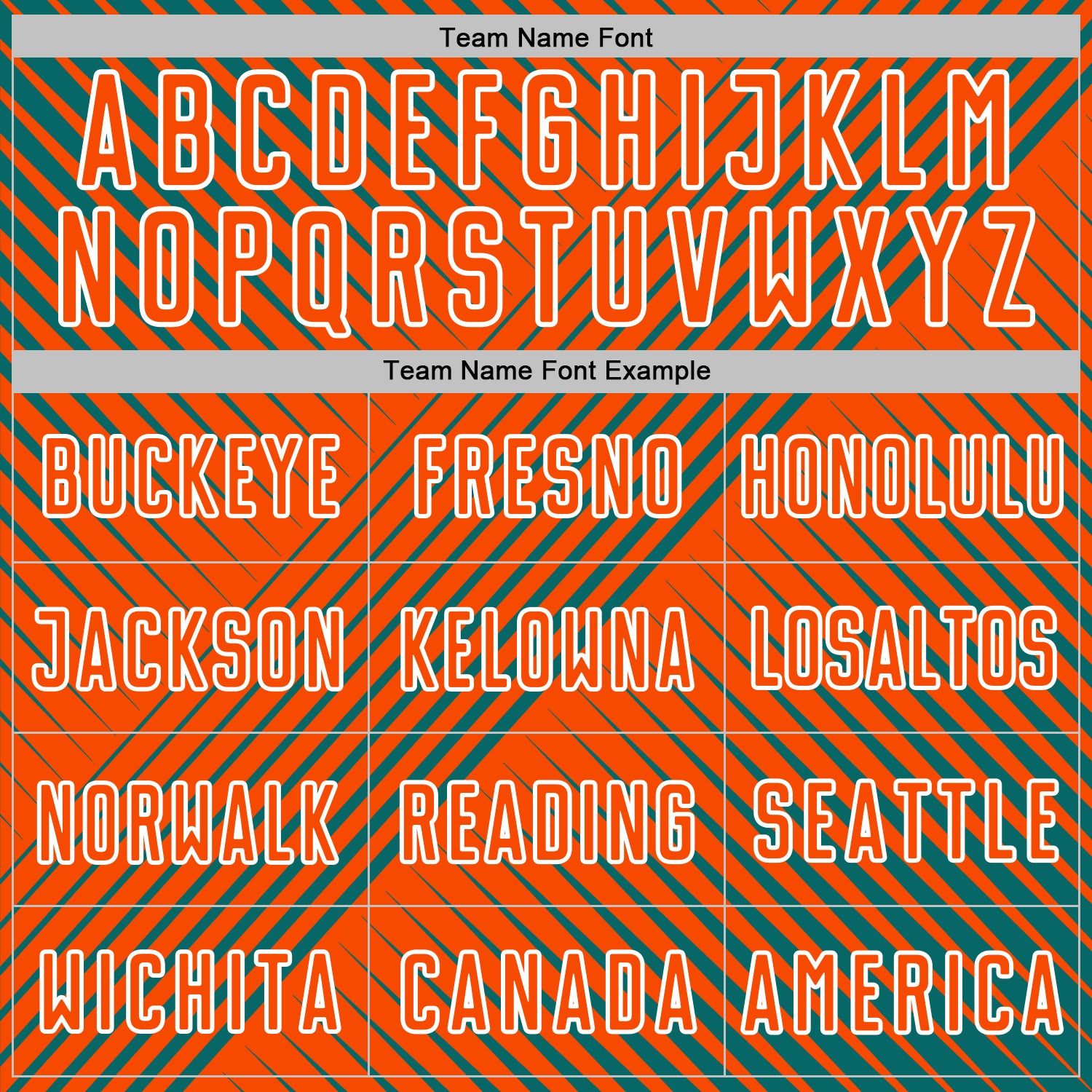 Custom Teal Orange-White Line Sublimation Soccer Uniform Jersey