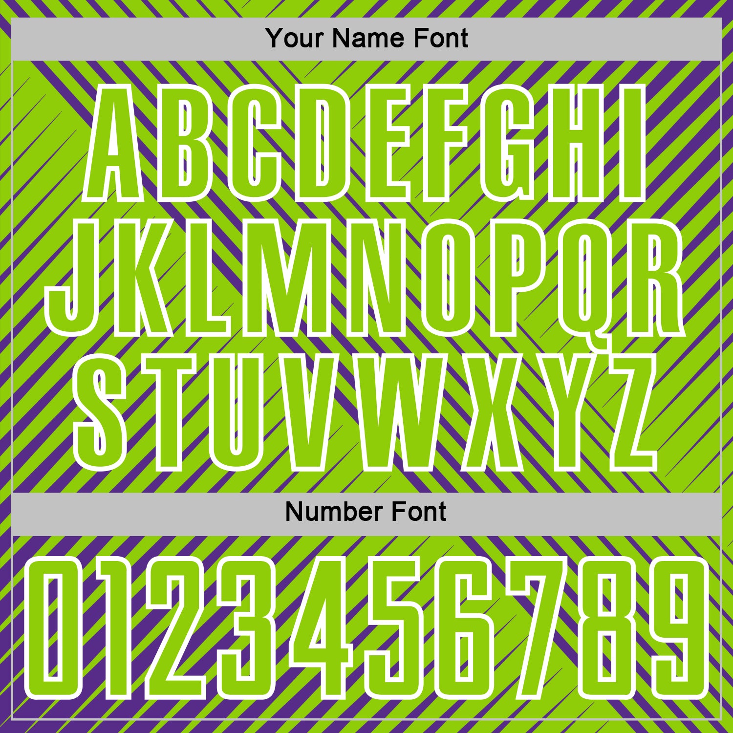 Custom Purple Neon Green-White Line Sublimation Soccer Uniform Jersey