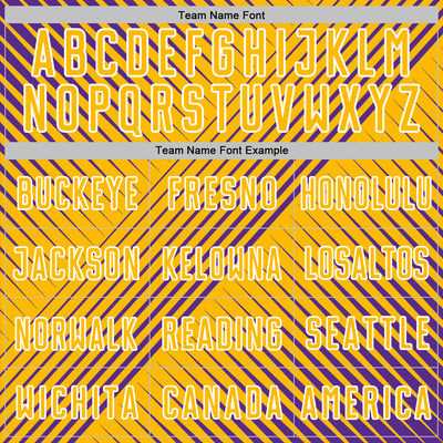 Custom Purple Gold-White Line Sublimation Soccer Uniform Jersey