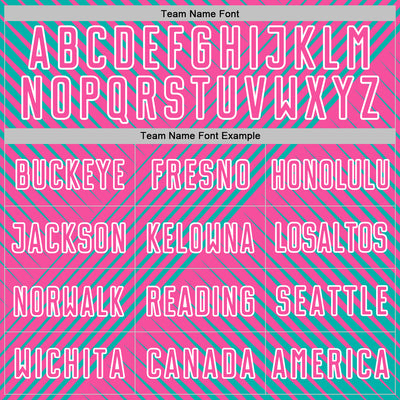 Custom Aqua Pink-White Line Sublimation Soccer Uniform Jersey