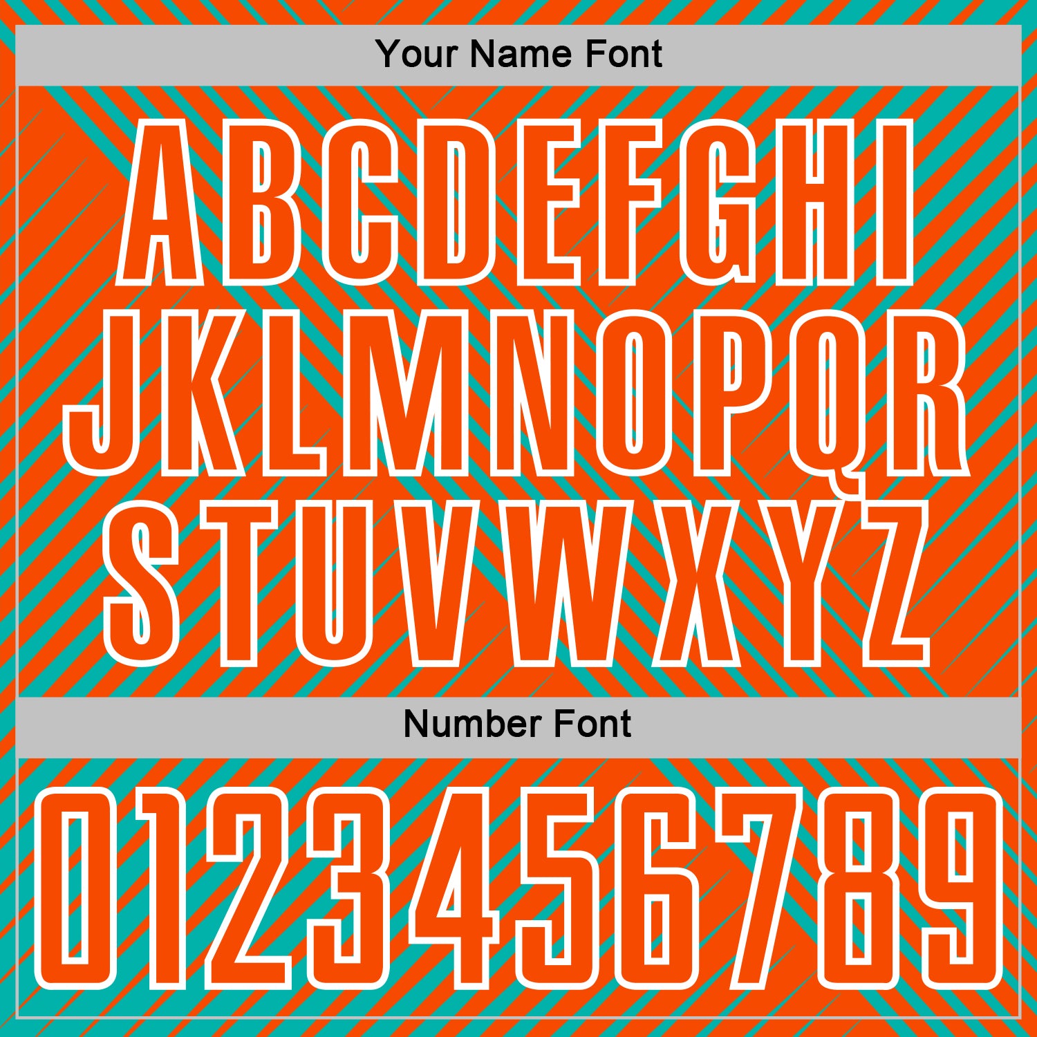 Custom Aqua Orange-White Line Sublimation Soccer Uniform Jersey