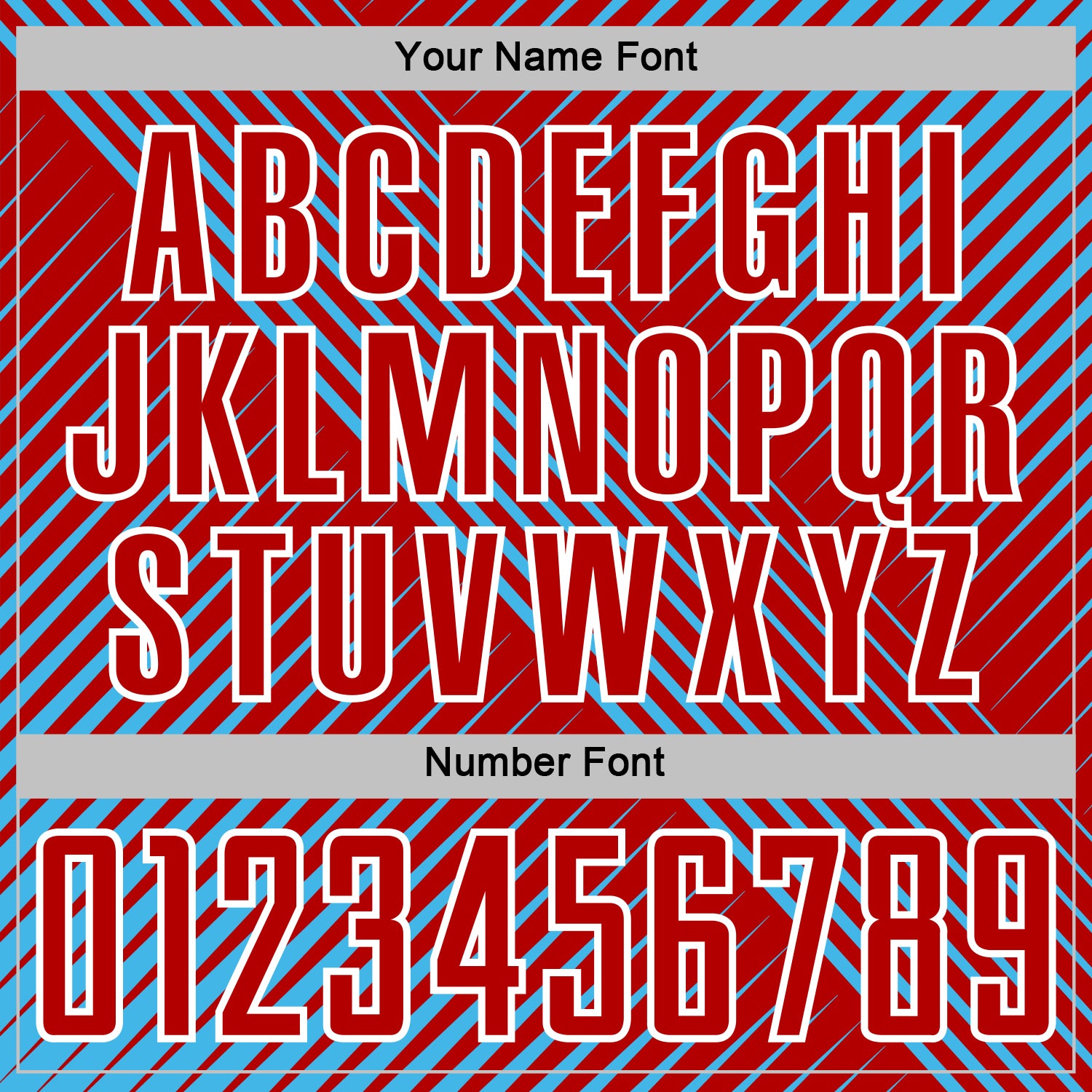 Custom Sky Blue Red-White Line Sublimation Soccer Uniform Jersey