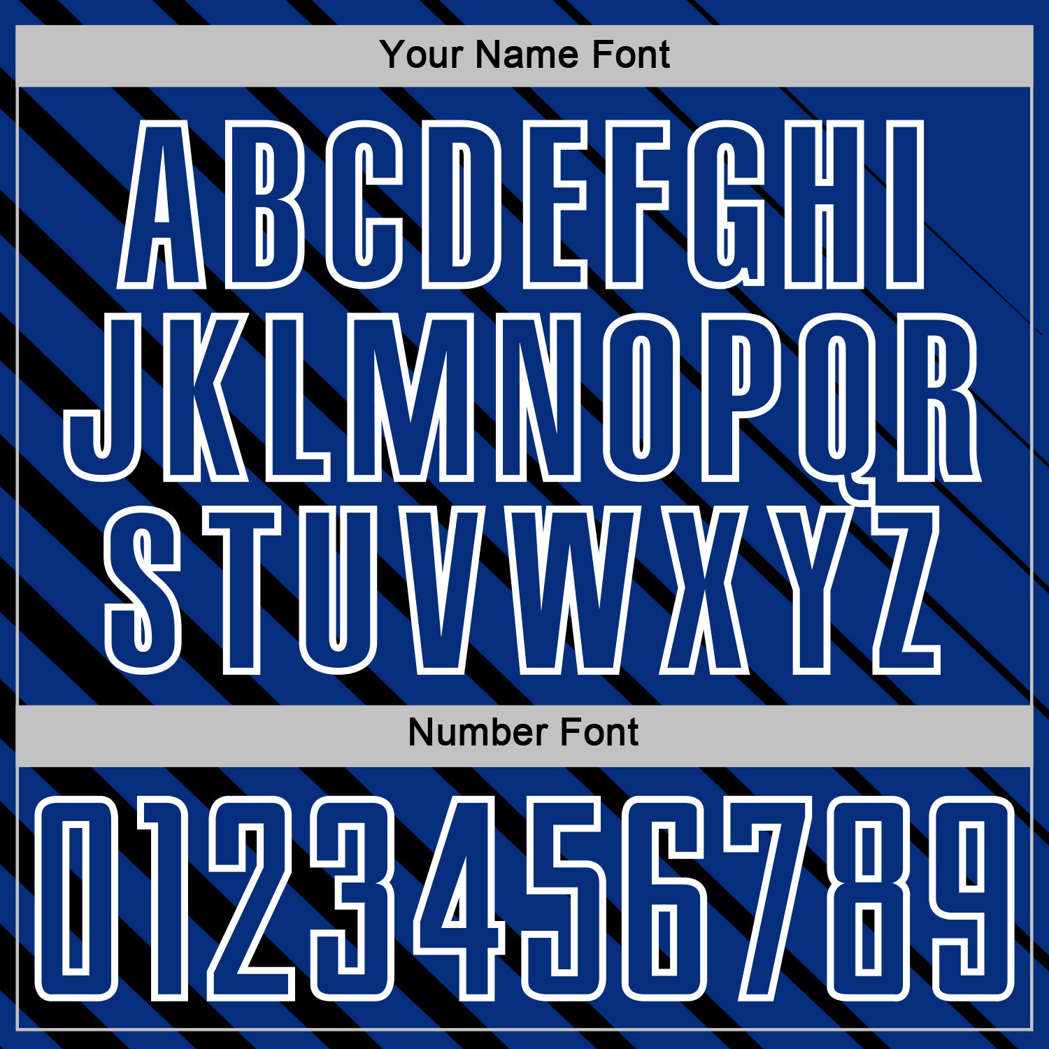 Custom Black Royal-White Lines Sublimation Soccer Uniform Jersey