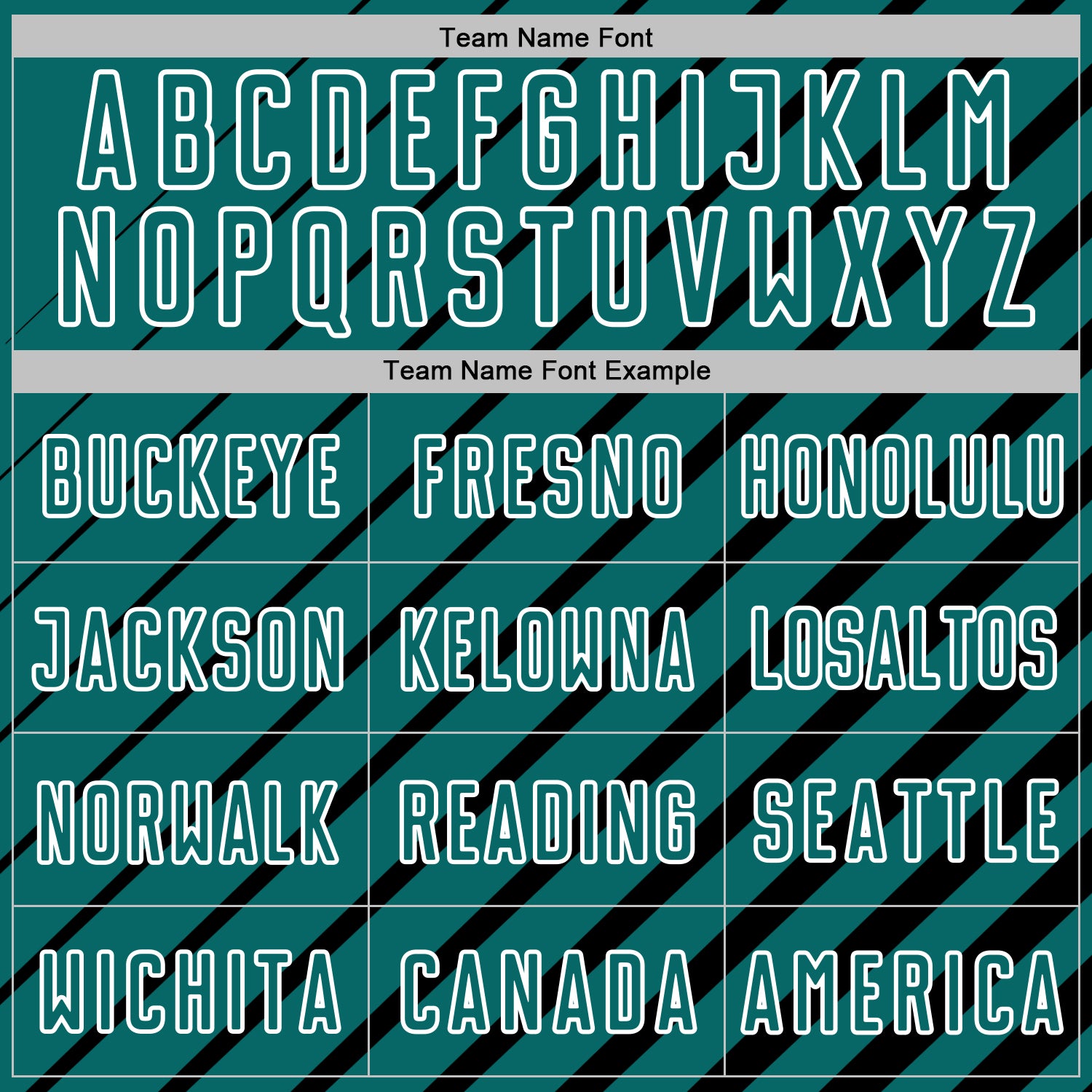 Custom Black Teal-White Lines Sublimation Soccer Uniform Jersey