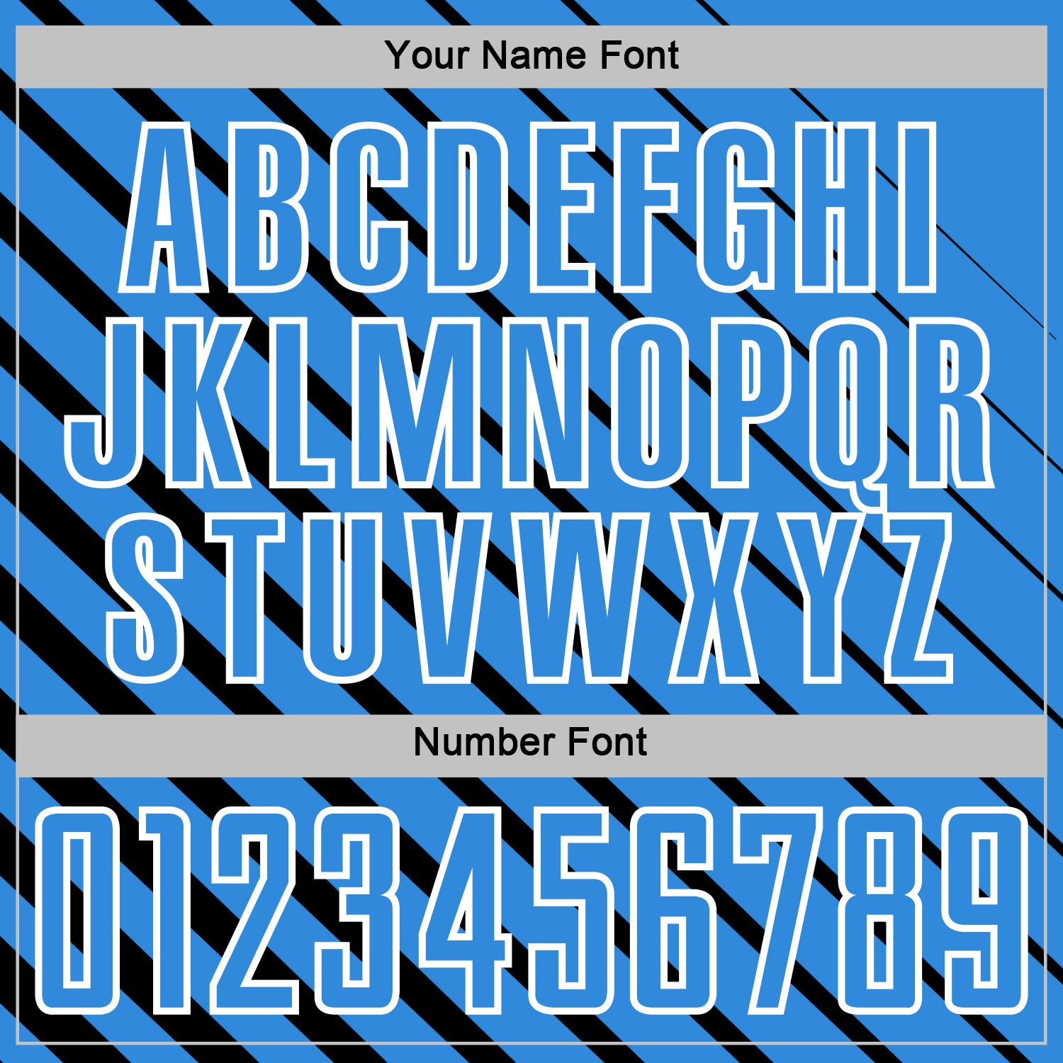 Custom Black Powder Blue-White Lines Sublimation Soccer Uniform Jersey