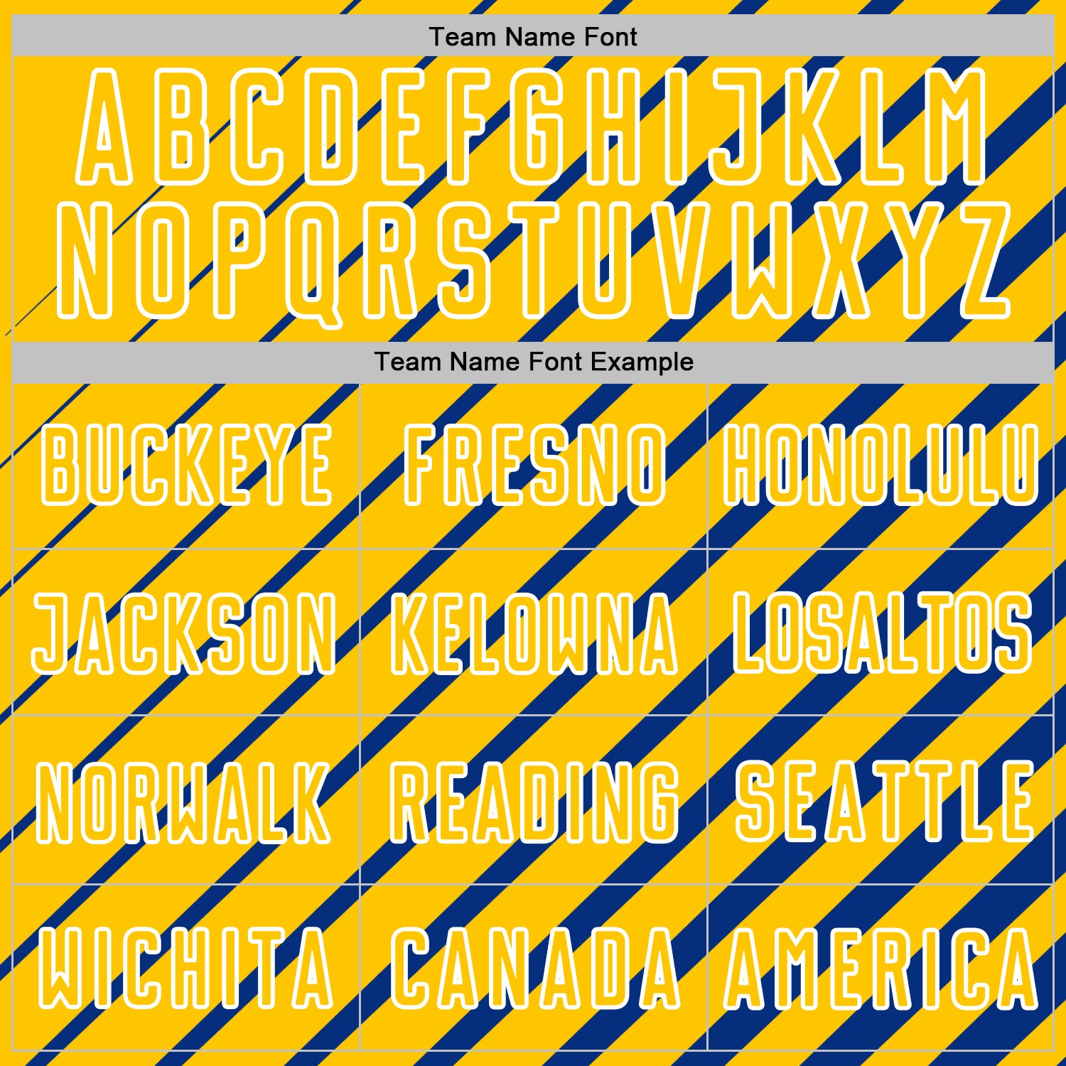 Custom Royal Yellow-White Lines Sublimation Soccer Uniform Jersey