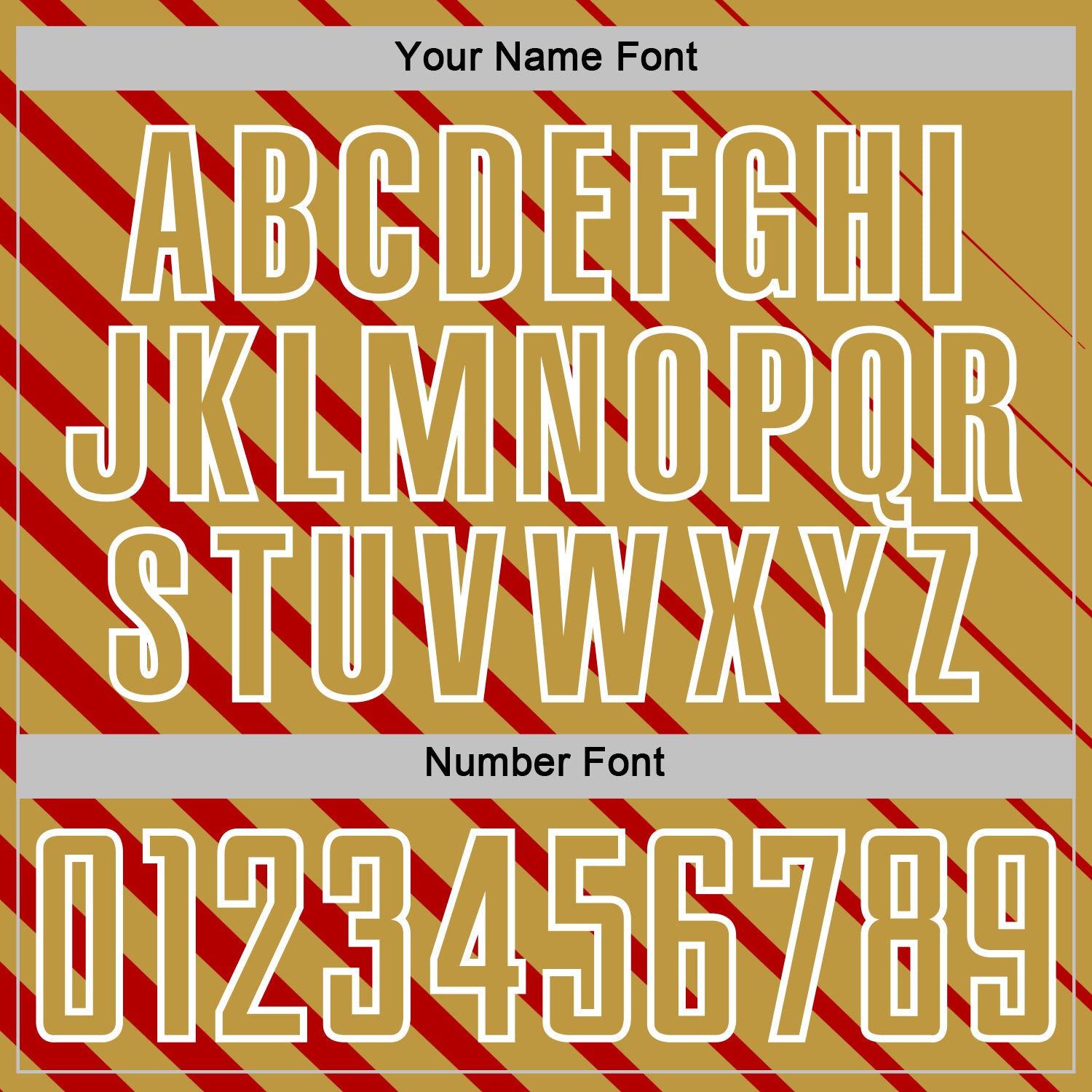 Custom Red Old Gold-White Lines Sublimation Soccer Uniform Jersey