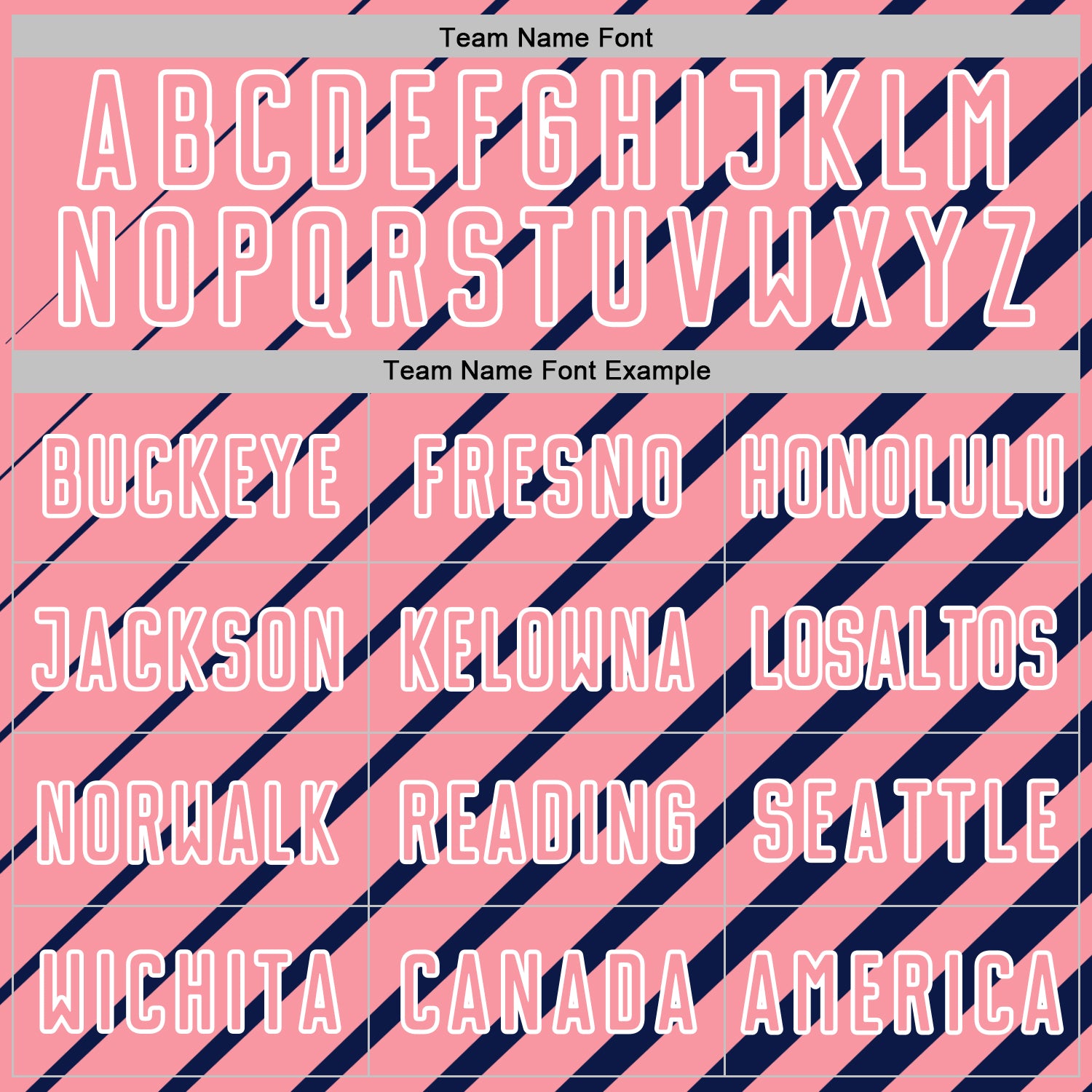 Custom Navy Medium Pink-White Lines Sublimation Soccer Uniform Jersey