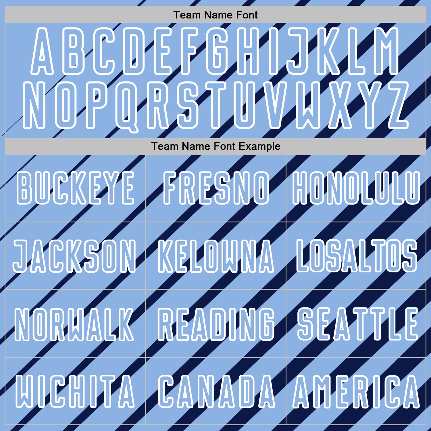 Custom Navy Light Blue-White Lines Sublimation Soccer Uniform Jersey