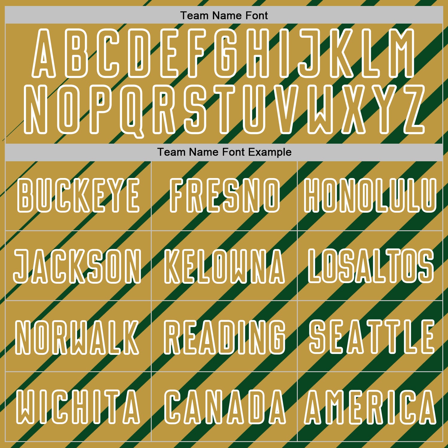 Custom Green Old Gold-White Lines Sublimation Soccer Uniform Jersey