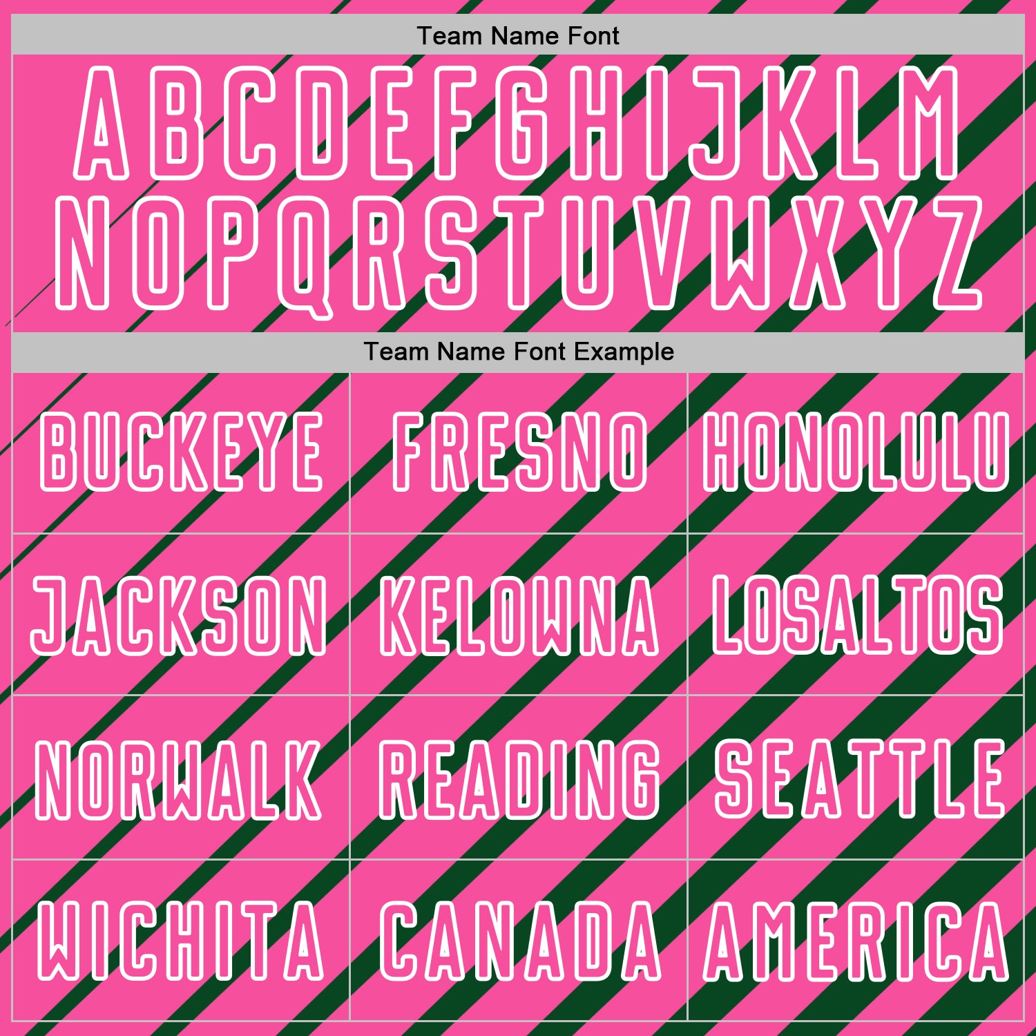 Custom Green Pink-White Lines Sublimation Soccer Uniform Jersey