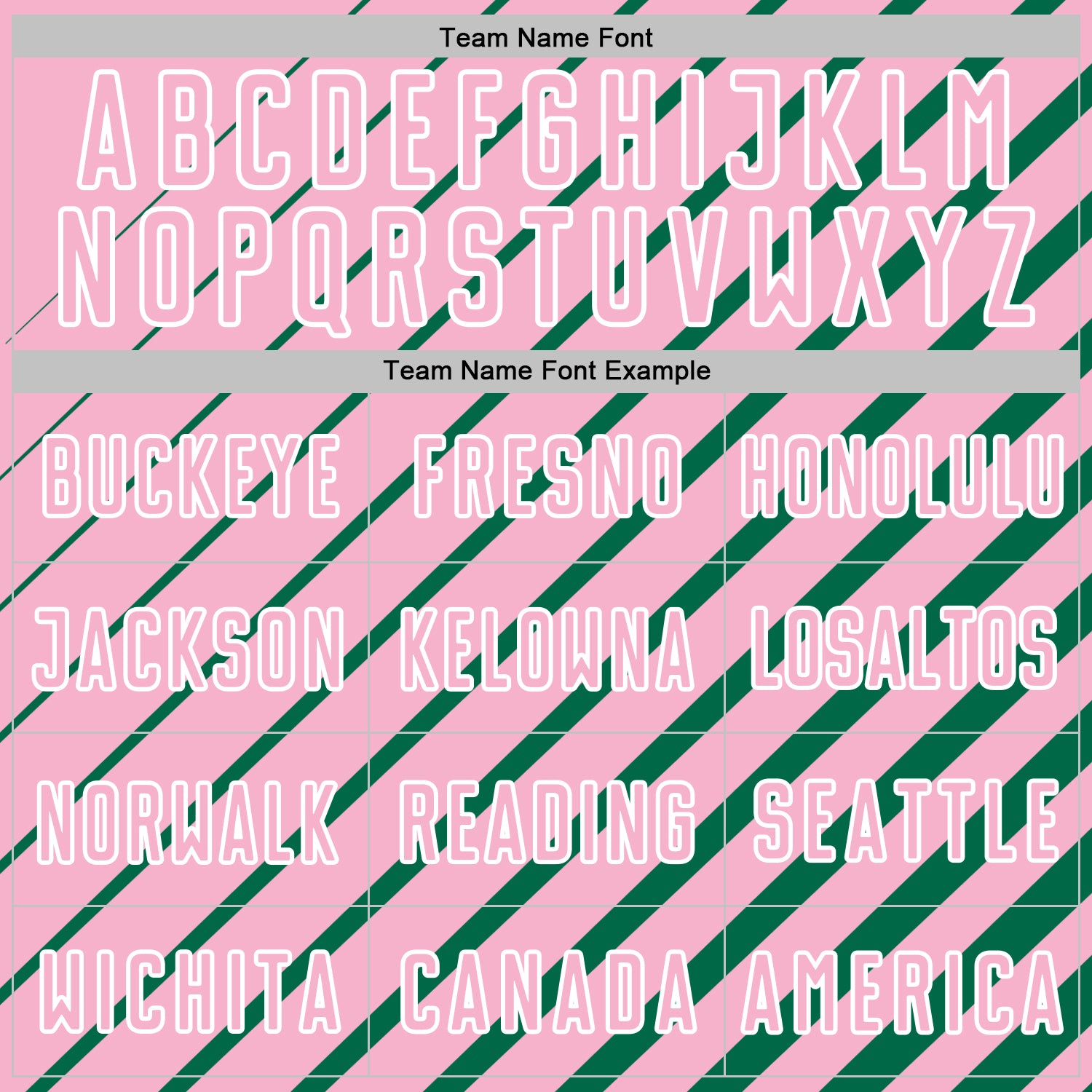 Custom Kelly Green Light Pink-White Lines Sublimation Soccer Uniform Jersey