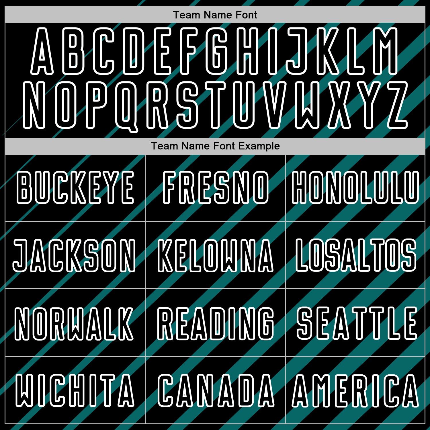 Custom Teal Black-White Lines Sublimation Soccer Uniform Jersey