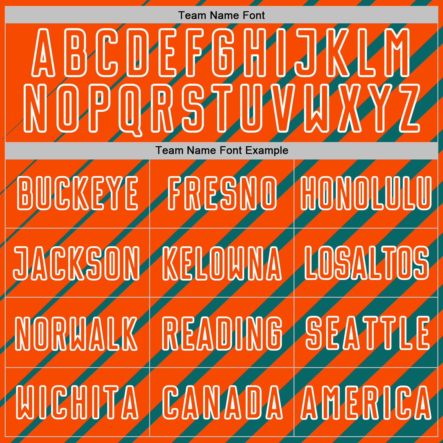 Custom Teal Orange-White Lines Sublimation Soccer Uniform Jersey