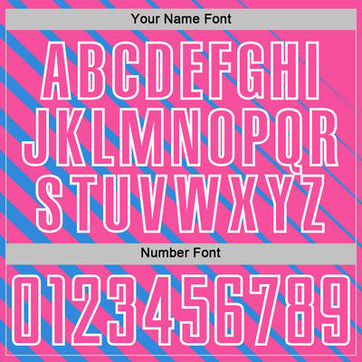 Custom Powder Blue Pink-White Lines Sublimation Soccer Uniform Jersey