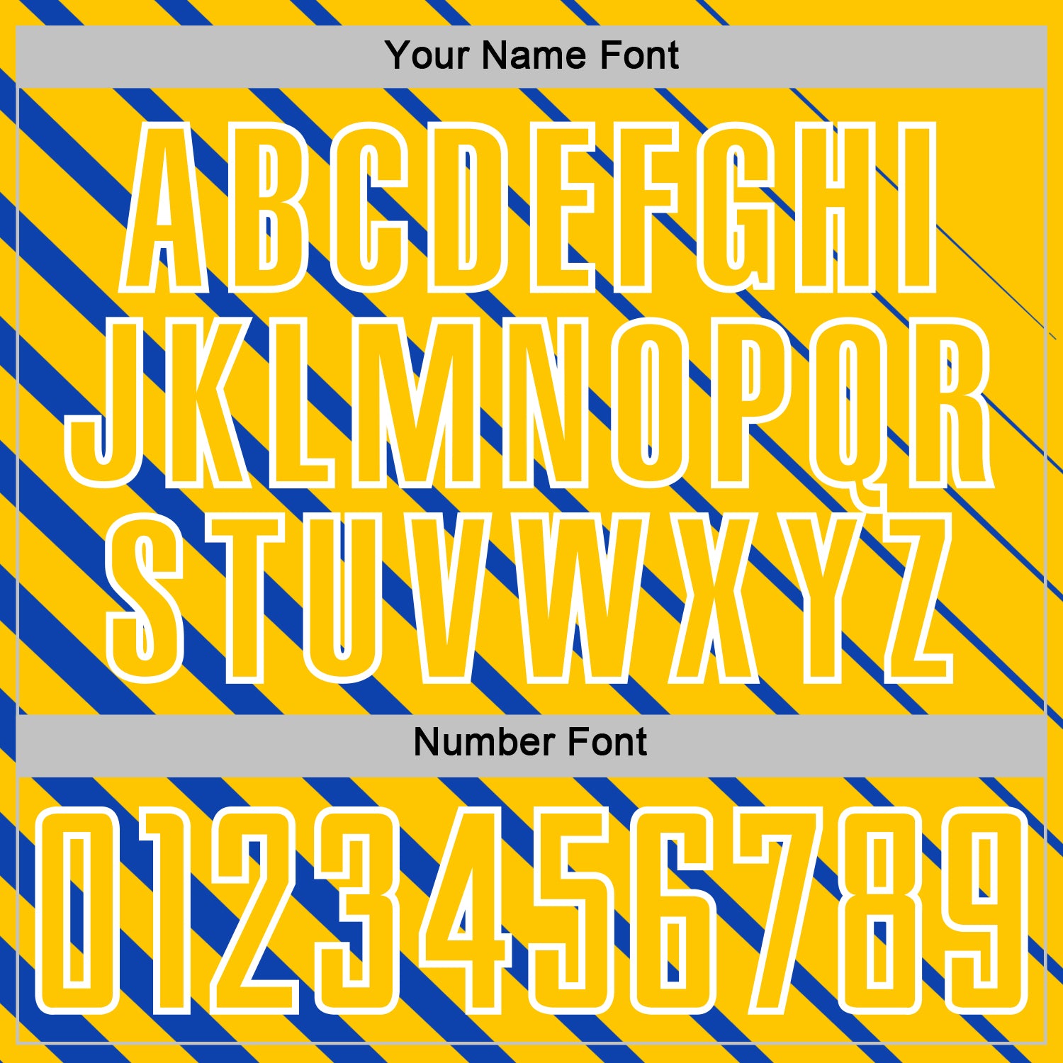 Custom Thunder Blue Yellow-White Lines Sublimation Soccer Uniform Jersey