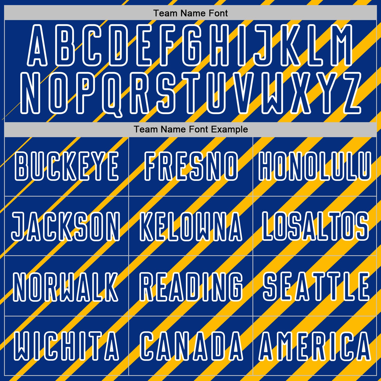 Custom Gold Royal-White Lines Sublimation Soccer Uniform Jersey