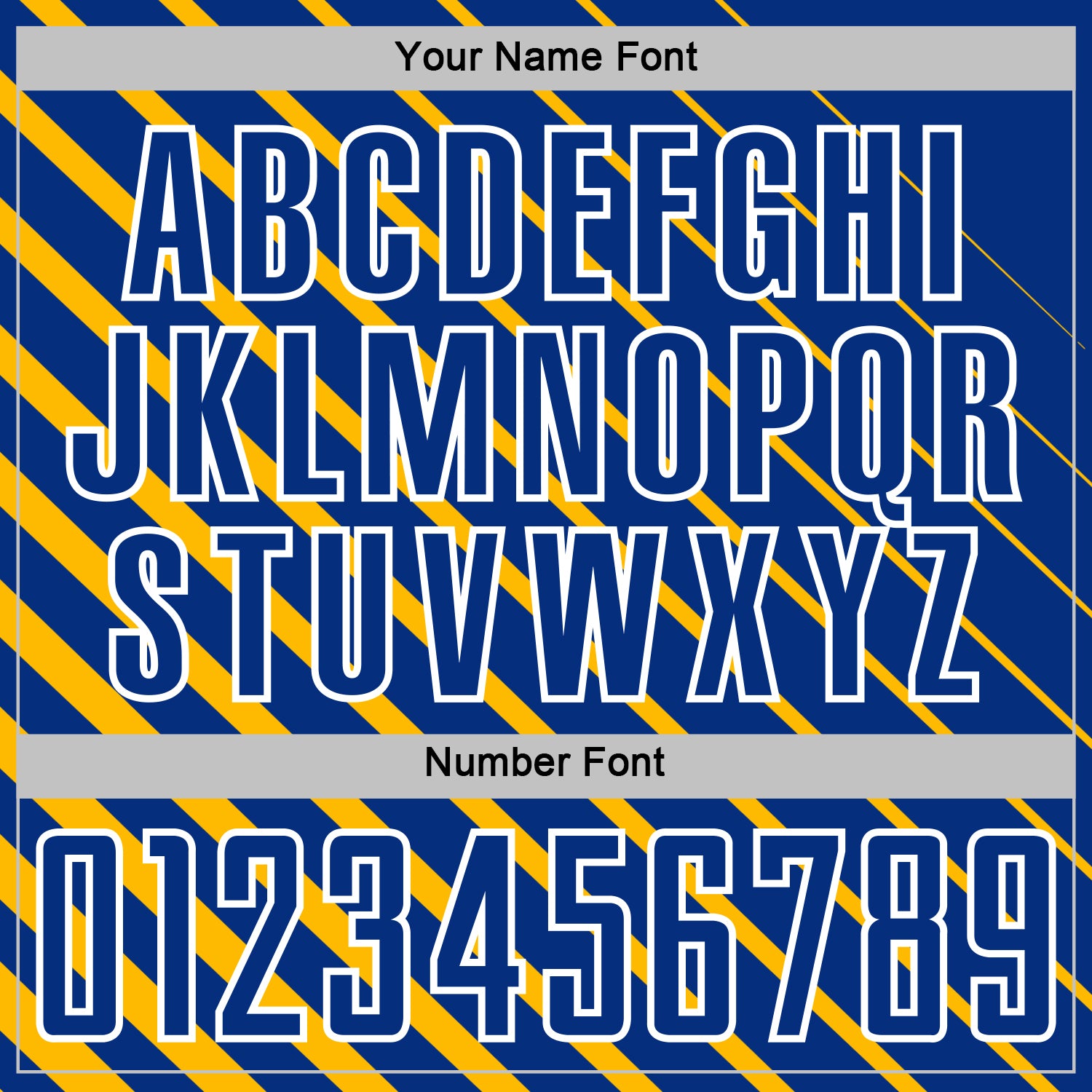 Custom Gold Royal-White Lines Sublimation Soccer Uniform Jersey