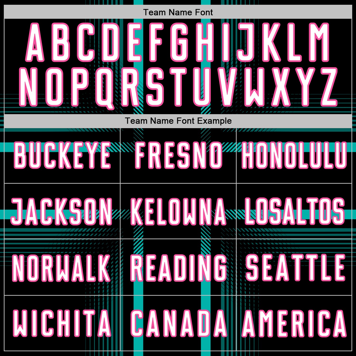 Custom Black White Aqua-Pink Lines Sublimation Soccer Uniform Jersey