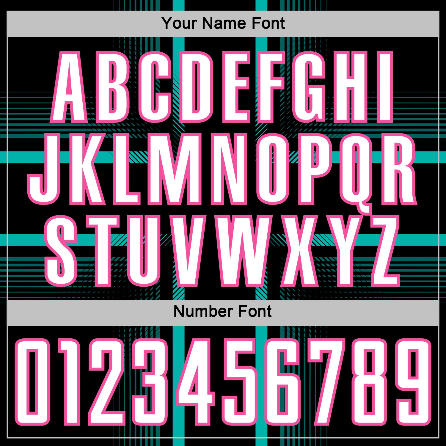 Custom Black White Aqua-Pink Lines Sublimation Soccer Uniform Jersey