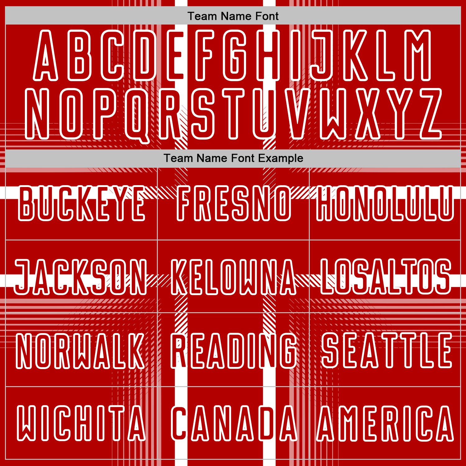 Custom Red White Lines Sublimation Soccer Uniform Jersey