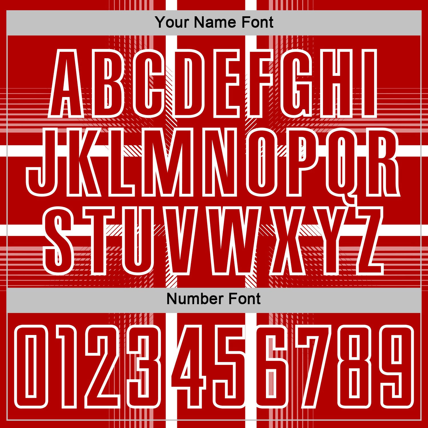 Custom Red White Lines Sublimation Soccer Uniform Jersey