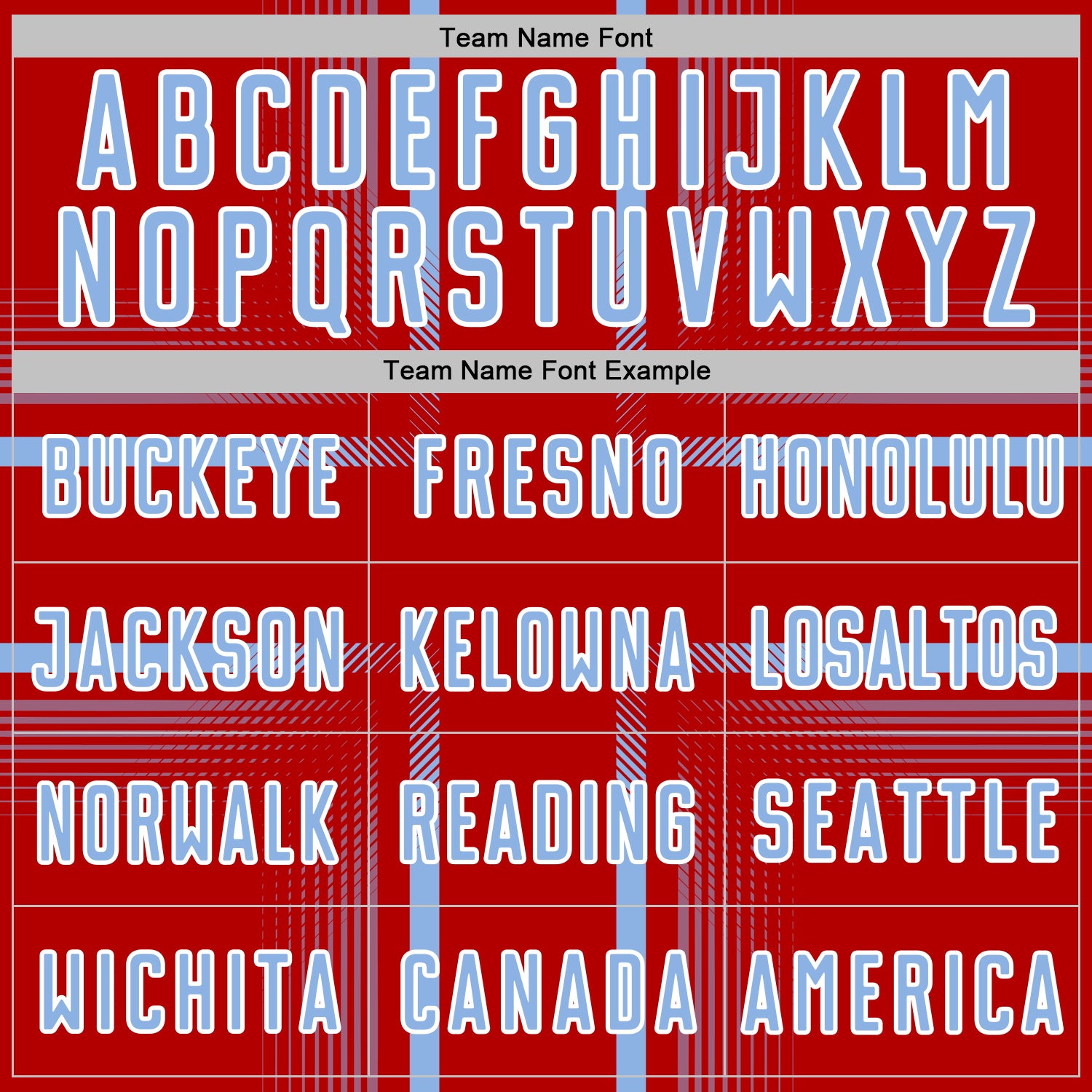 Custom Red Light Blue-White Lines Sublimation Soccer Uniform Jersey