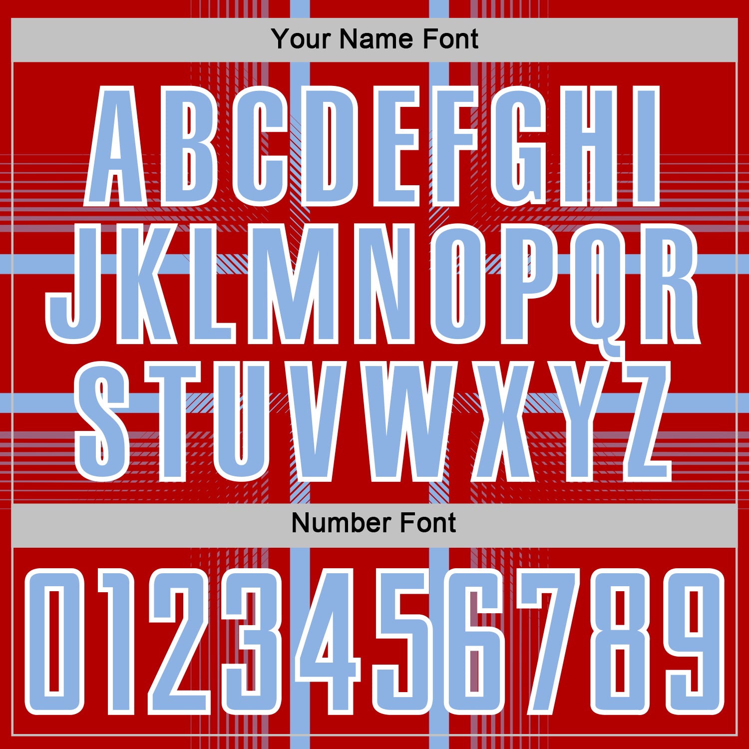 Custom Red Light Blue-White Lines Sublimation Soccer Uniform Jersey