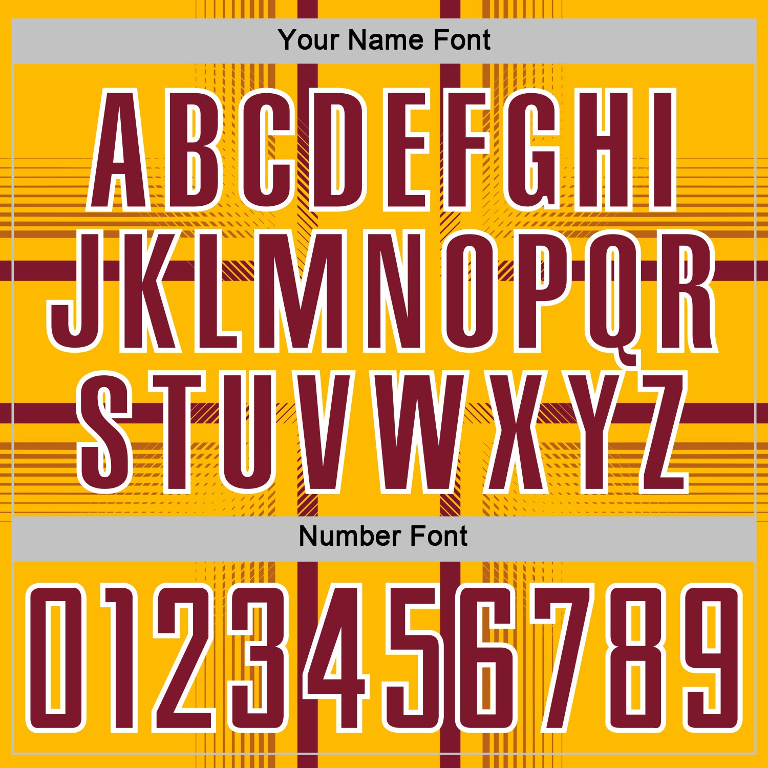 Custom Gold Crimson-White Lines Sublimation Soccer Uniform Jersey