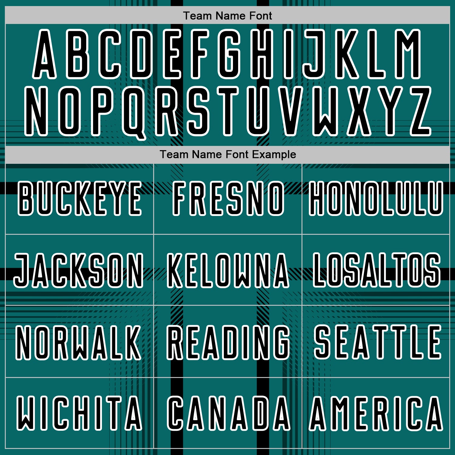 Custom Teal Black-White Lines Sublimation Soccer Uniform Jersey