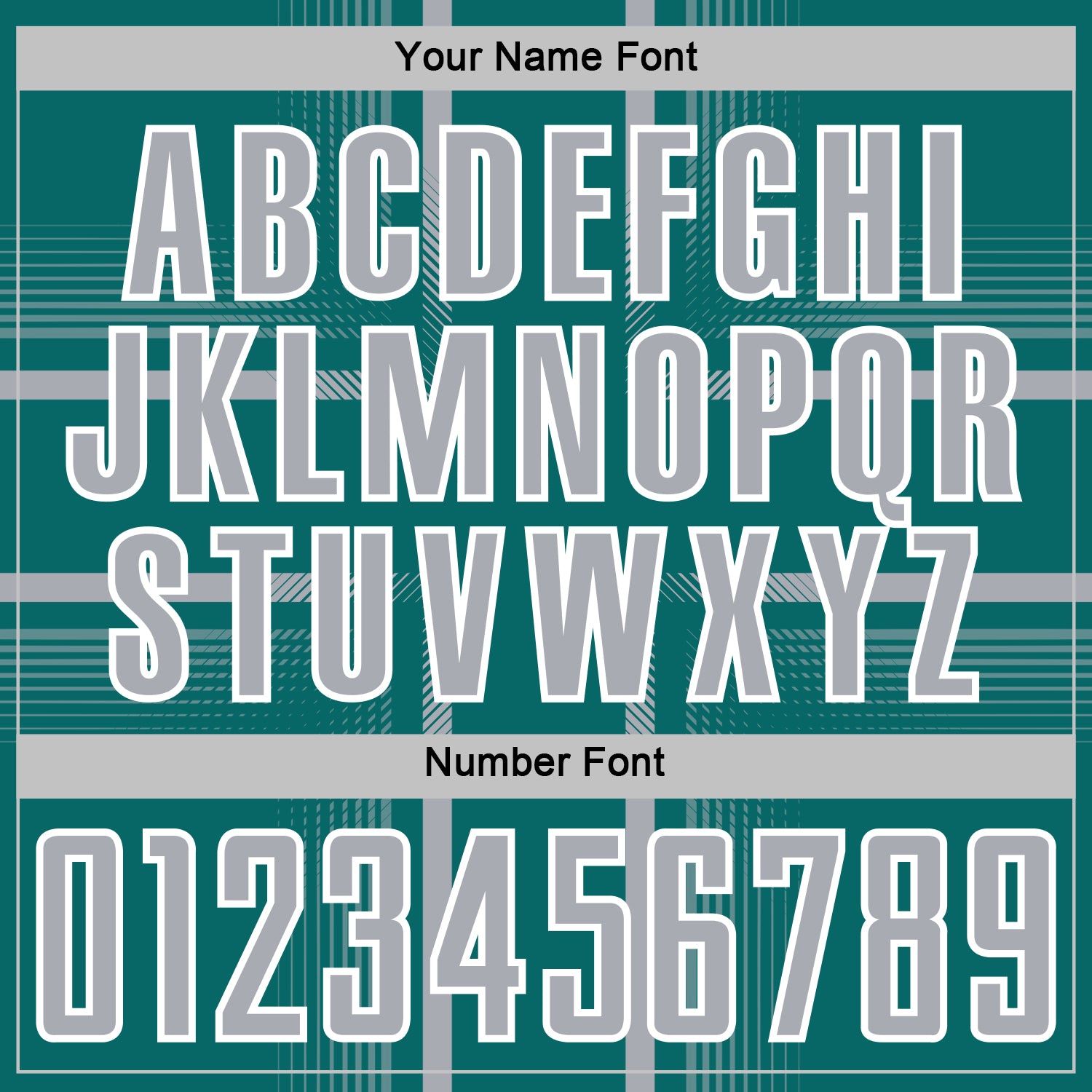 Custom Teal Gray-White Lines Sublimation Soccer Uniform Jersey