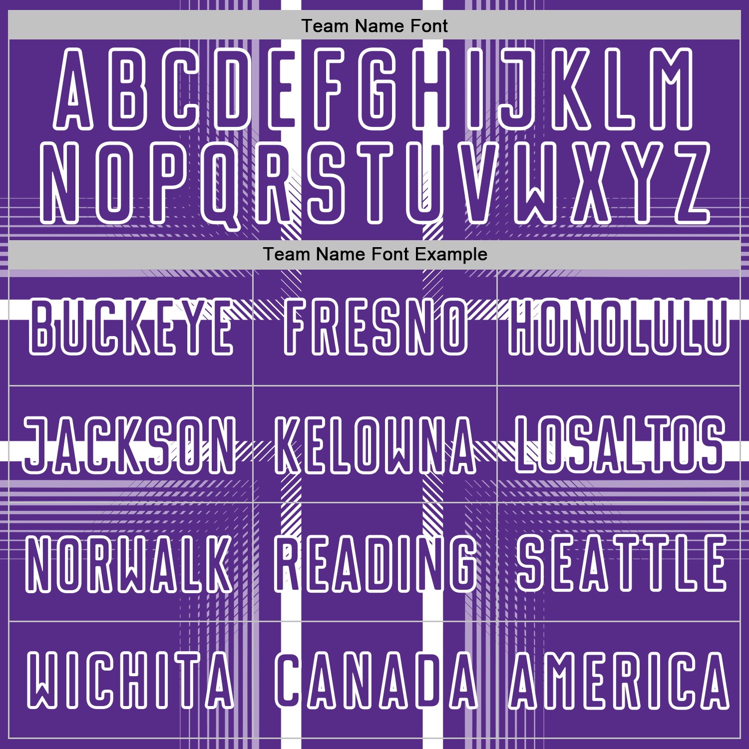 Custom Purple White Lines Sublimation Soccer Uniform Jersey